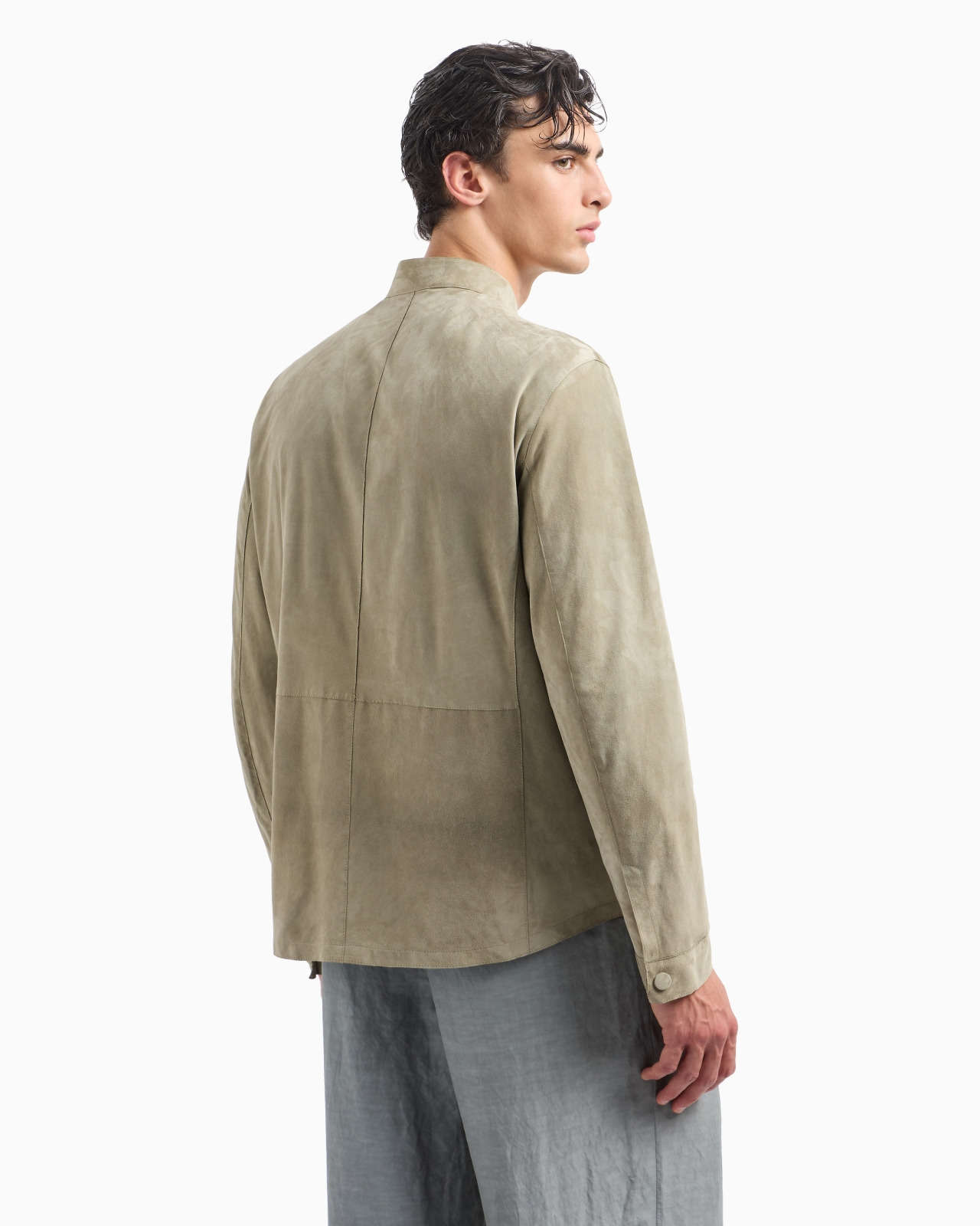 SUEDE-LAMBSKIN SHIRT JACKET - 3
