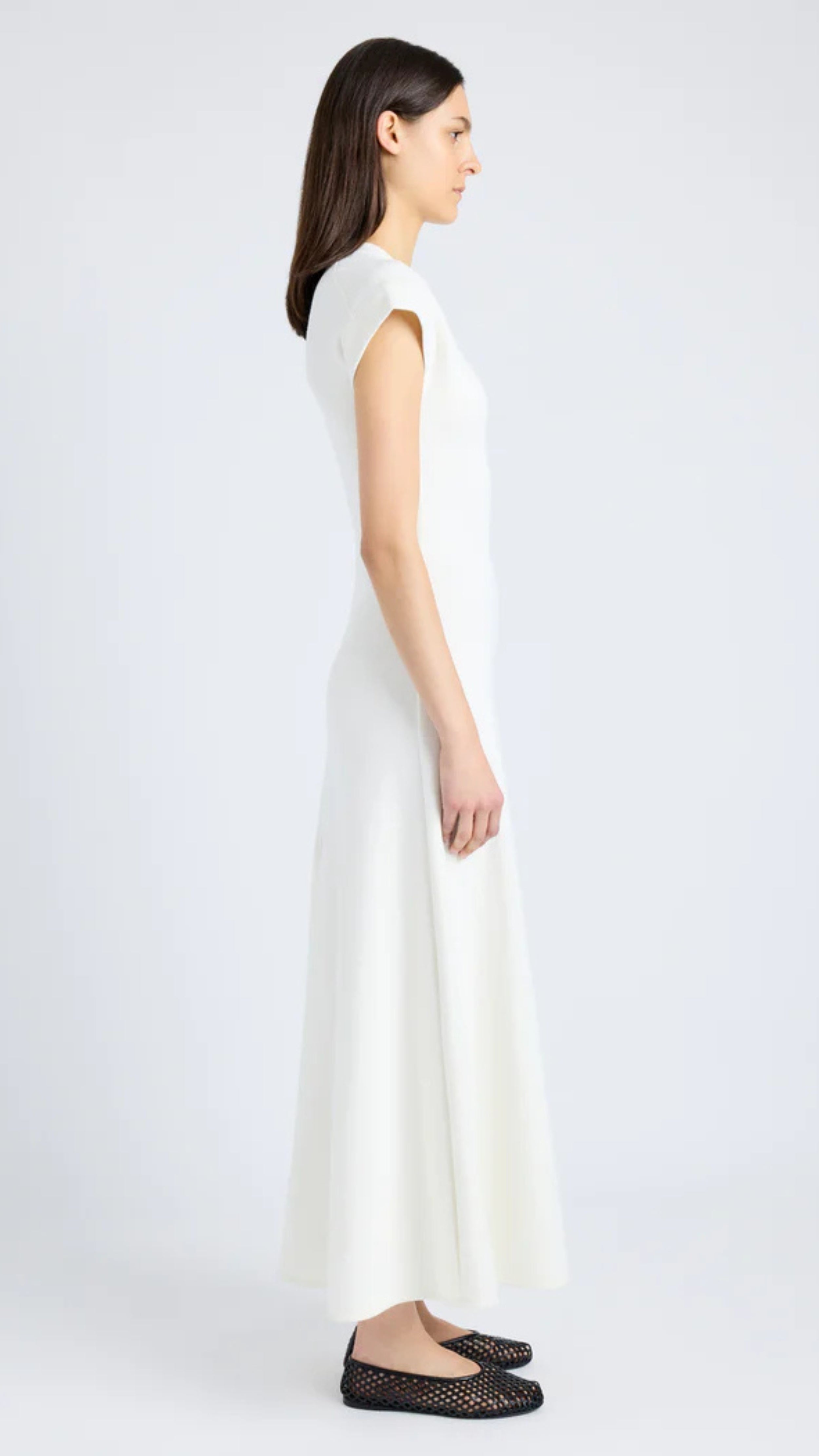 Melanie Dress in Souffle Rib - 2