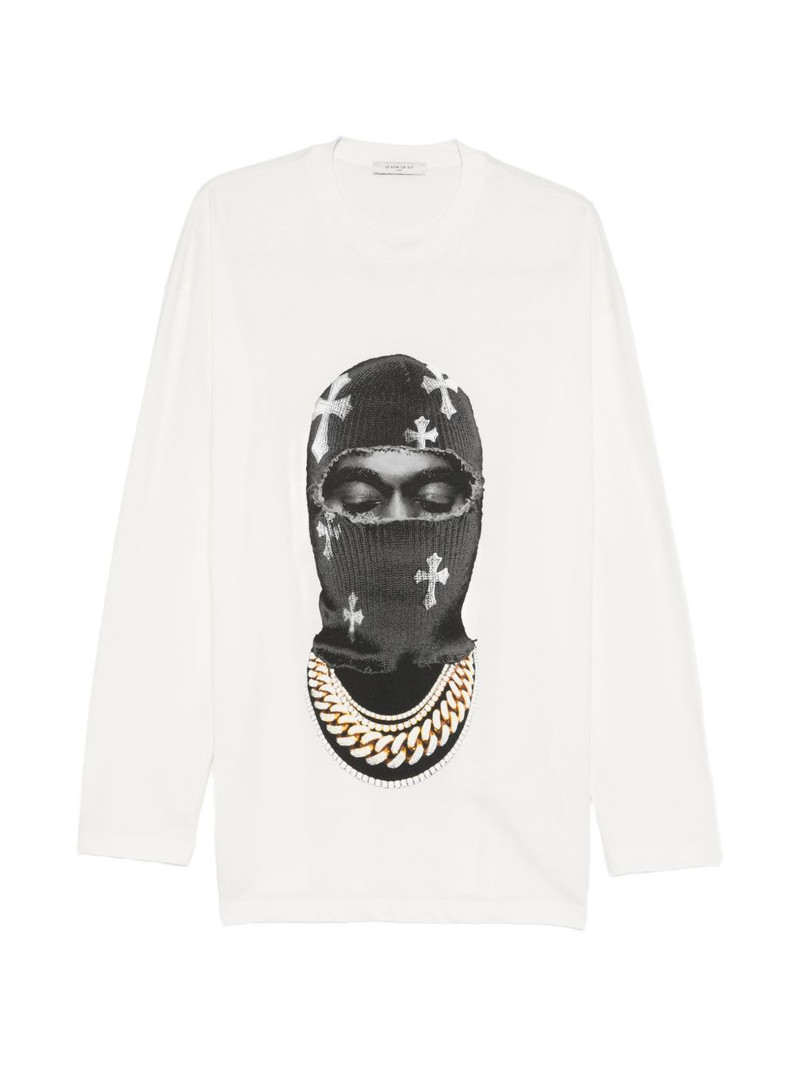 Mask Crosses crew-neck sweatshirt 1