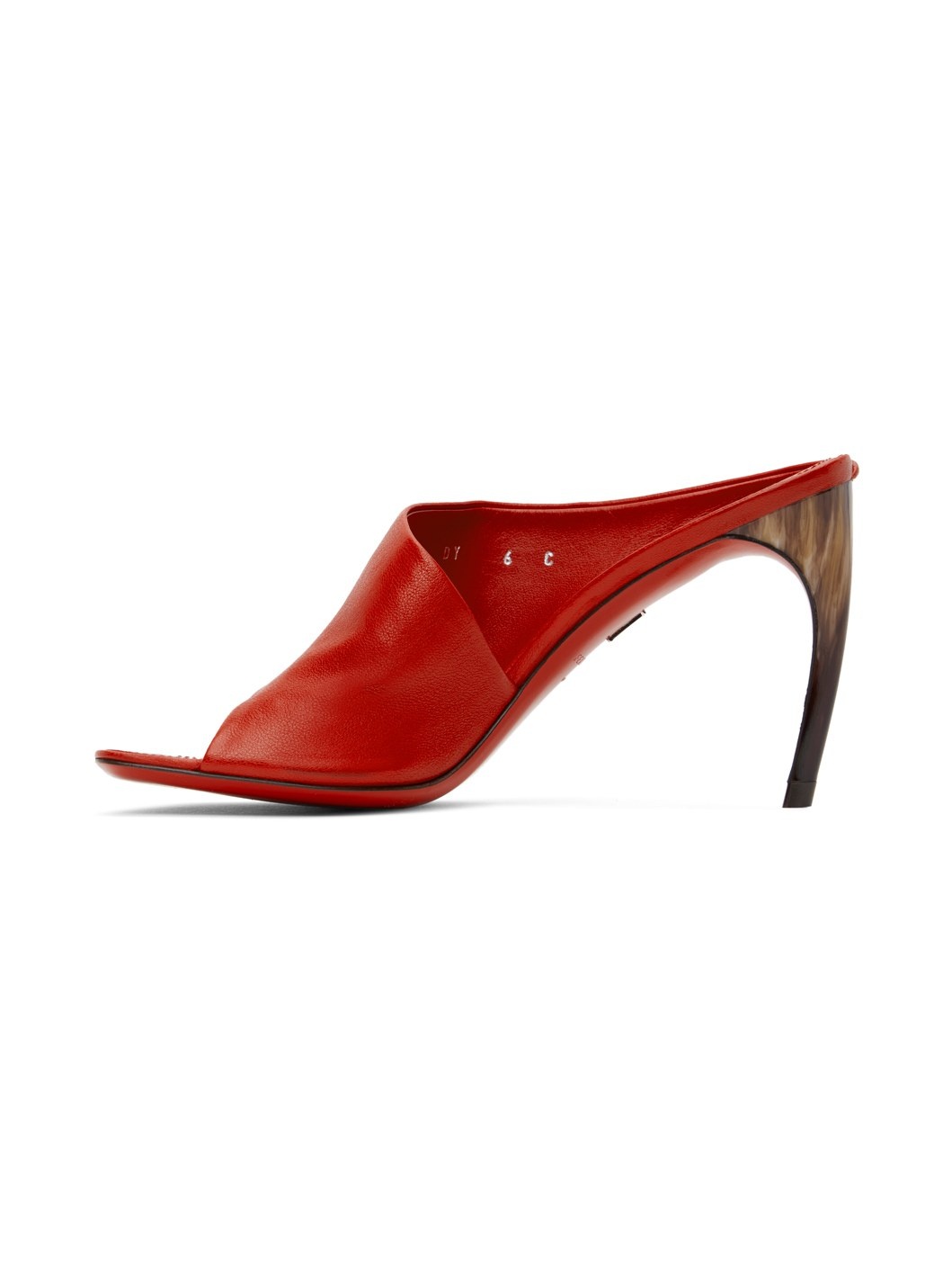 Red Nymphe Mules - 3