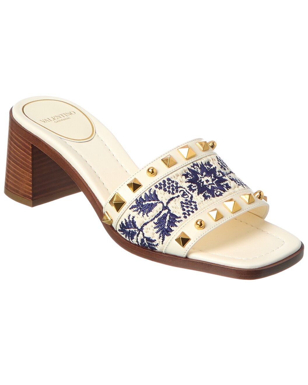 Valentino County 60 Leather Sandal - 1