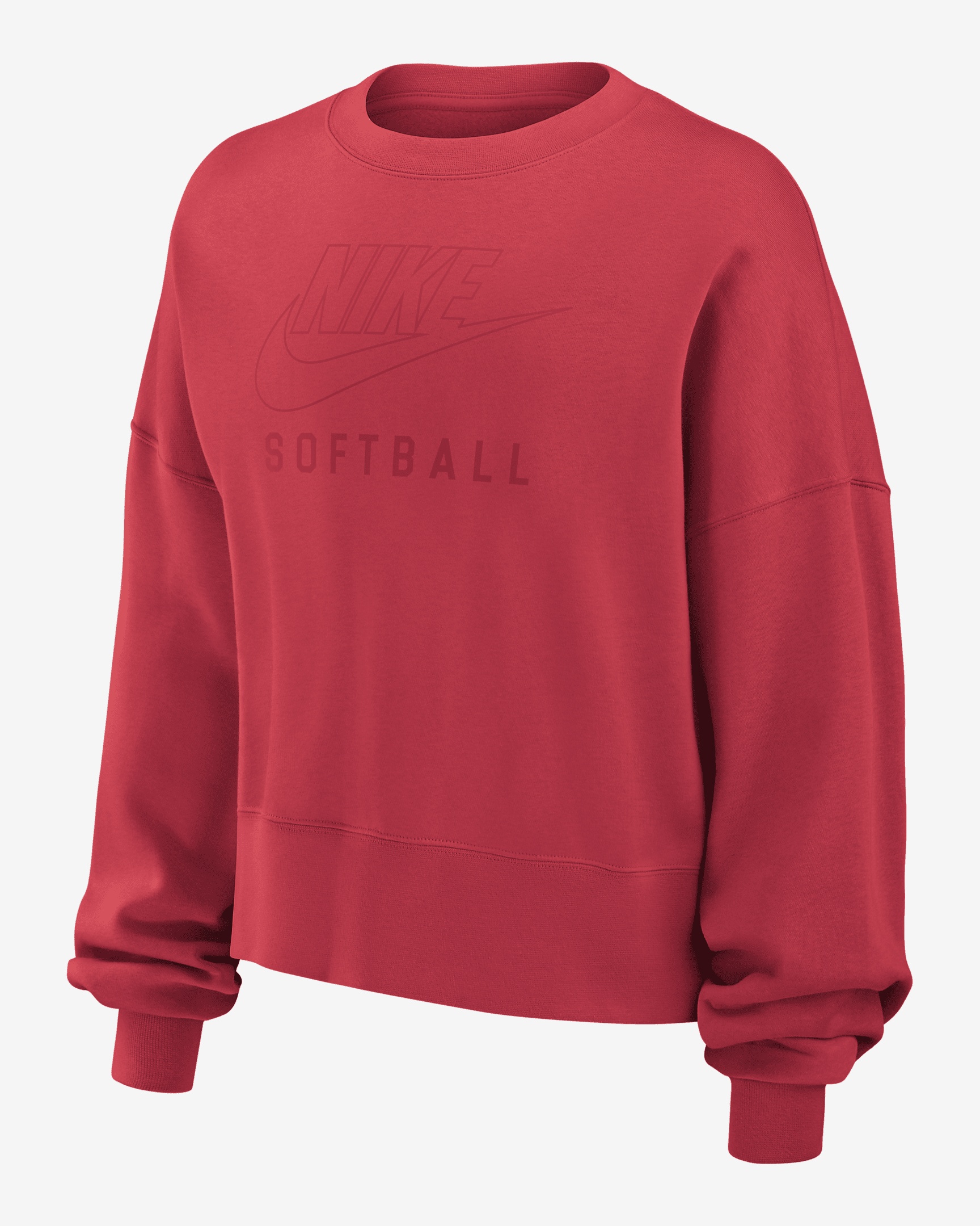 Nike Phoenix Fleece Women's Softball Crew-Neck Sweatshirt - 1