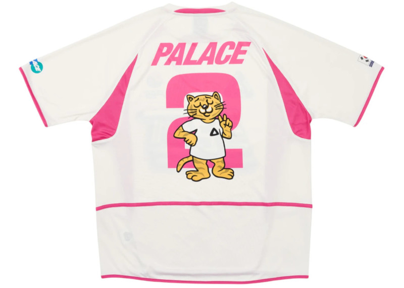 PALACE Palace Seoul 2 Seoul Jersey White/Pink outlook