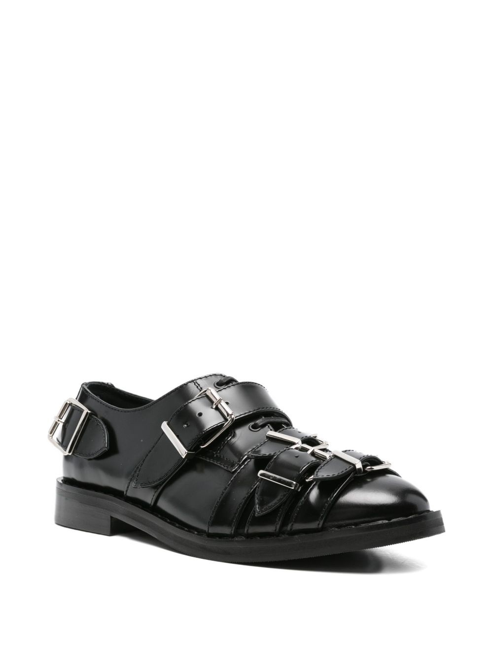 multi-buckle Brogues - 2