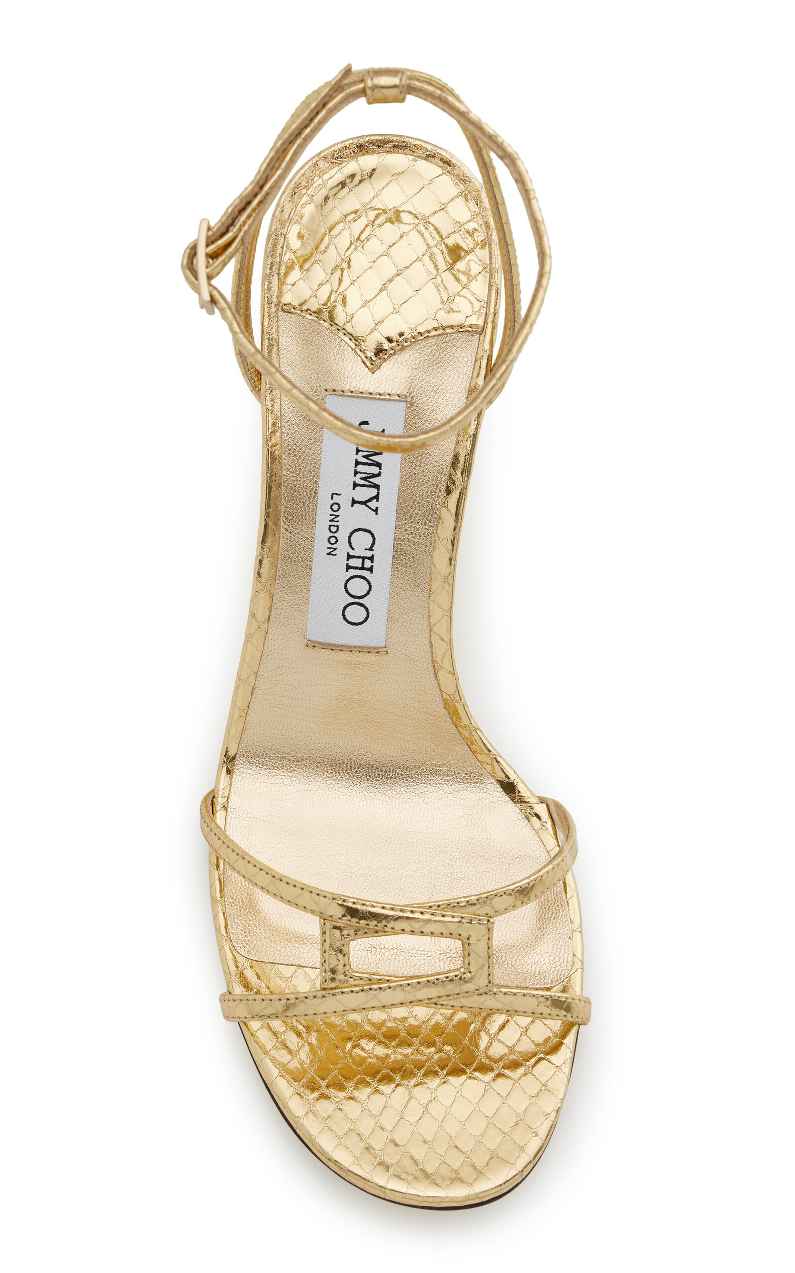 1998 Leo Leather Sandals gold - 3