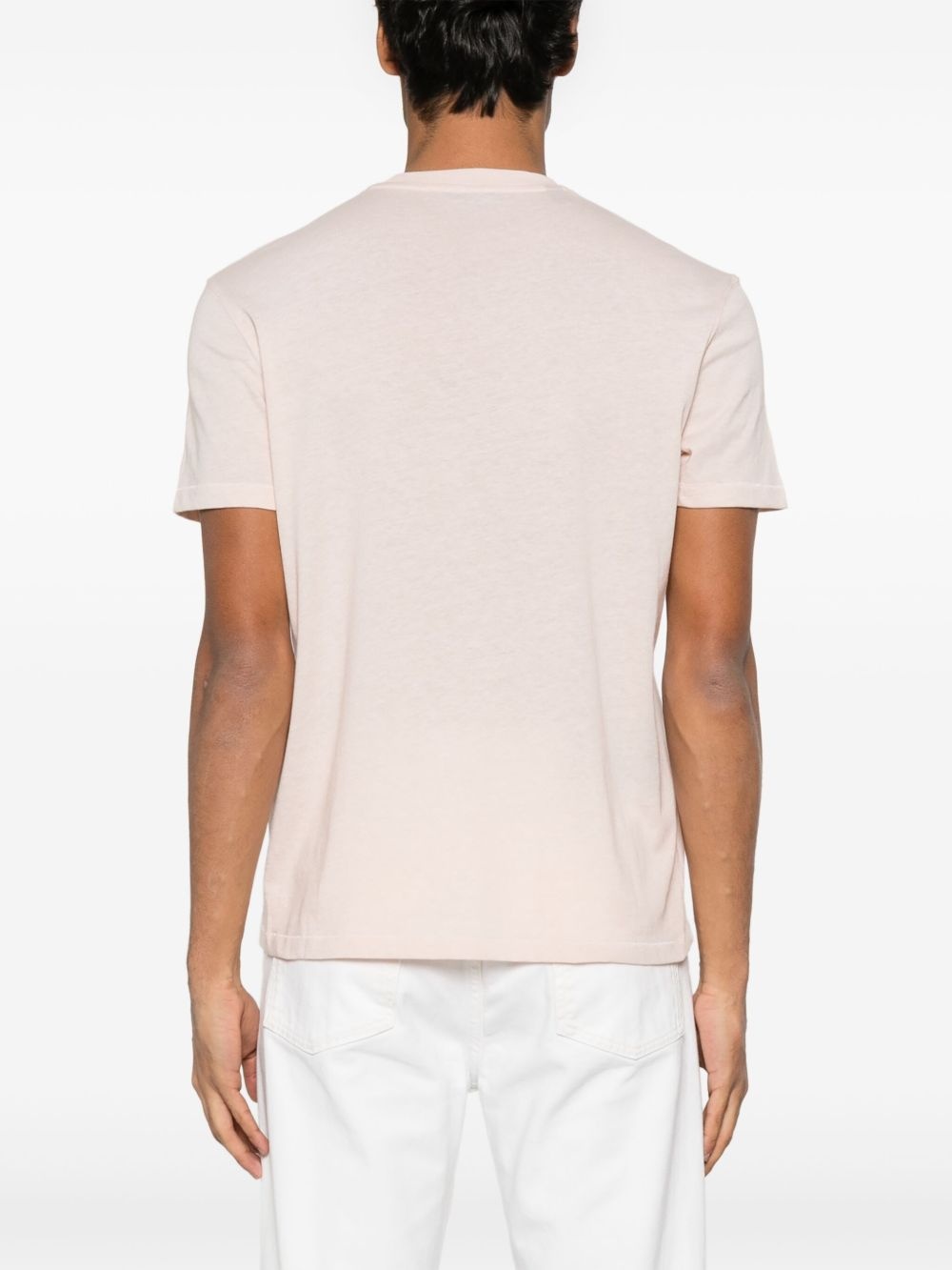 mélange-effect T-shirt - 3