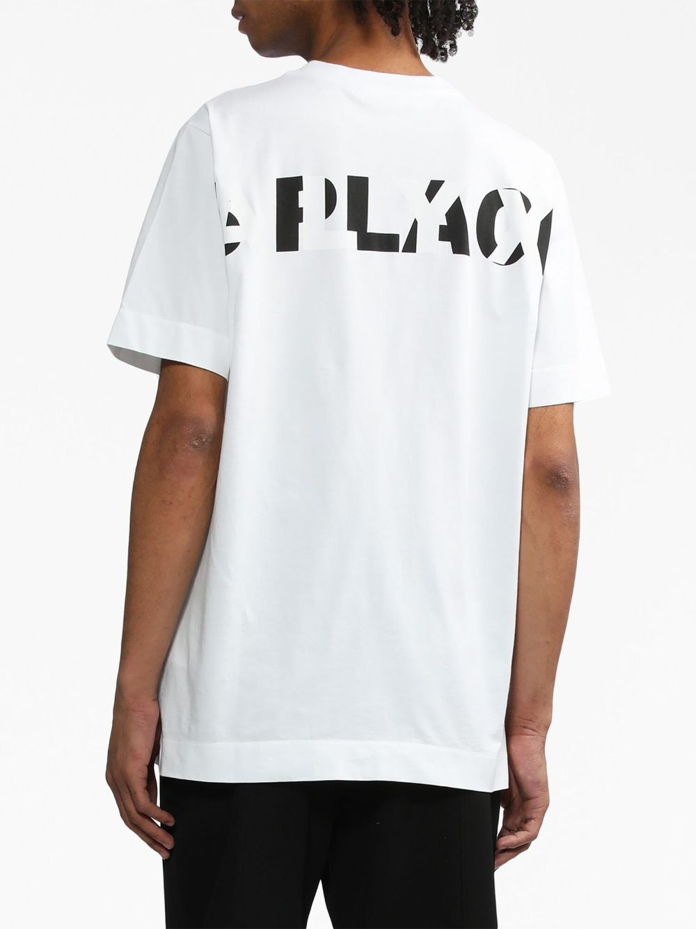 logo-print cotton T-shirt - 4