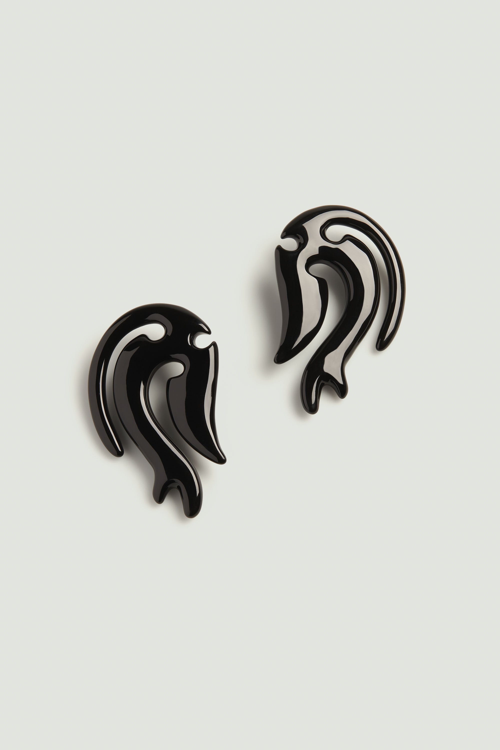 Sculpted Earrings - 1