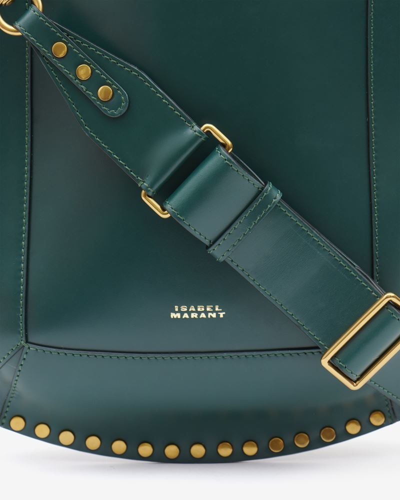 OSKAN LEATHER SHOULDER BAG - 3