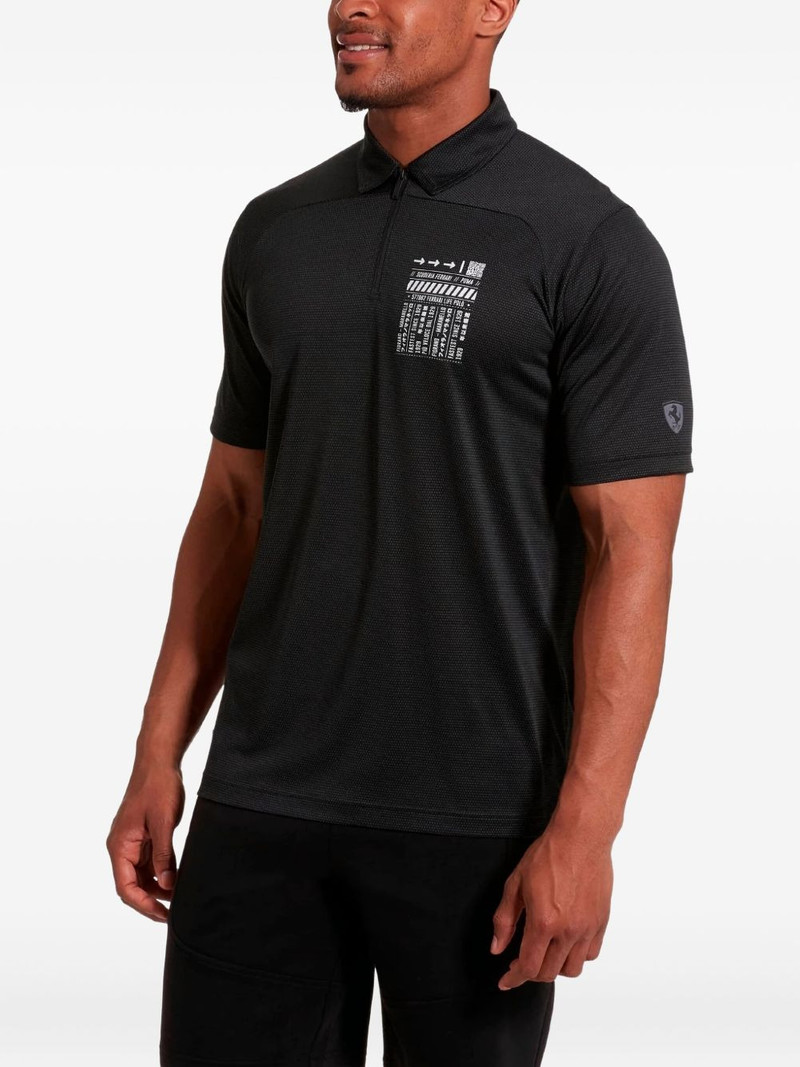 x Ferrari Summer half-zip polo shirt 1
