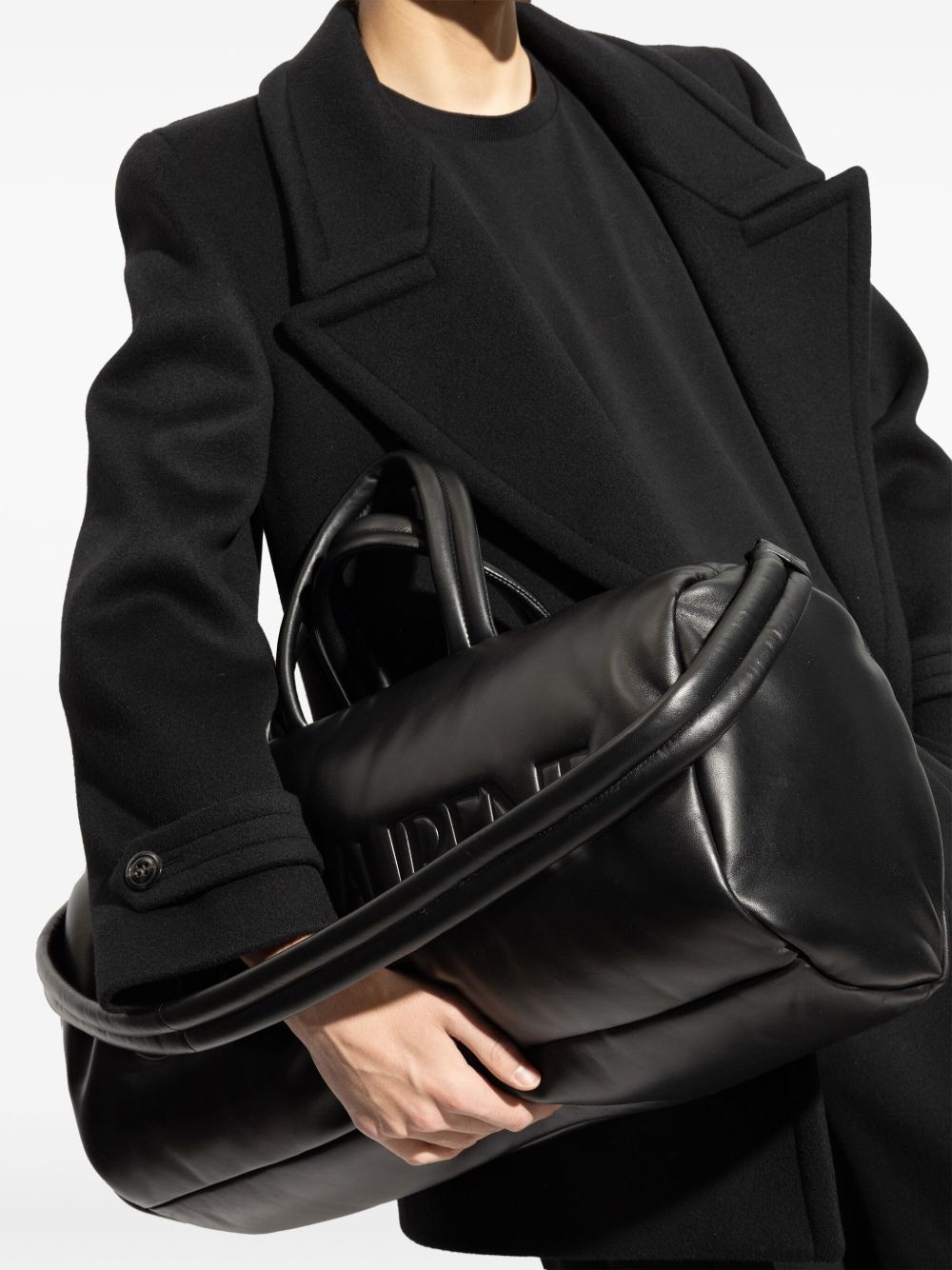 leather duffle bag - 2