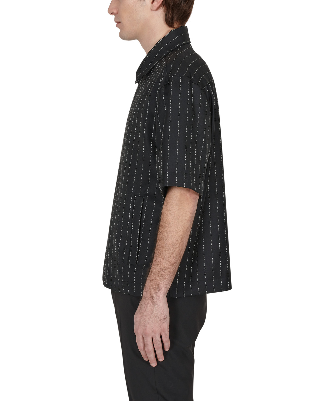 PINSTRIPE S/S SHIRT - 4