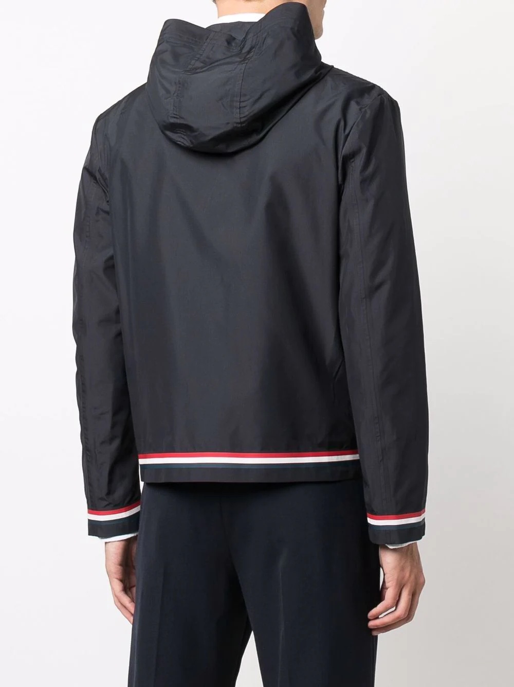 RWB-stripe hooded jacket - 4