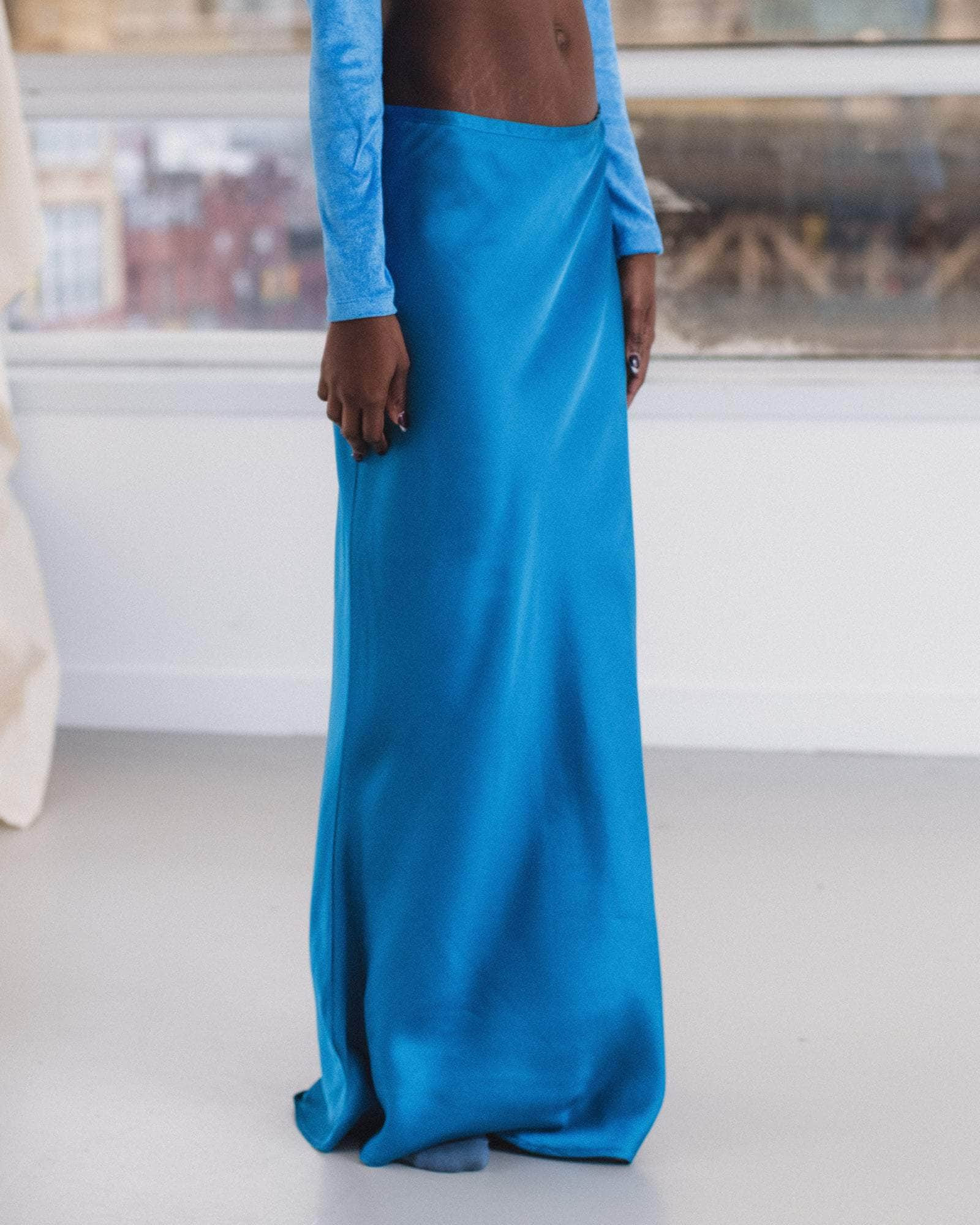 Dydine Fitted Skirt - Ecovero Satin - 3