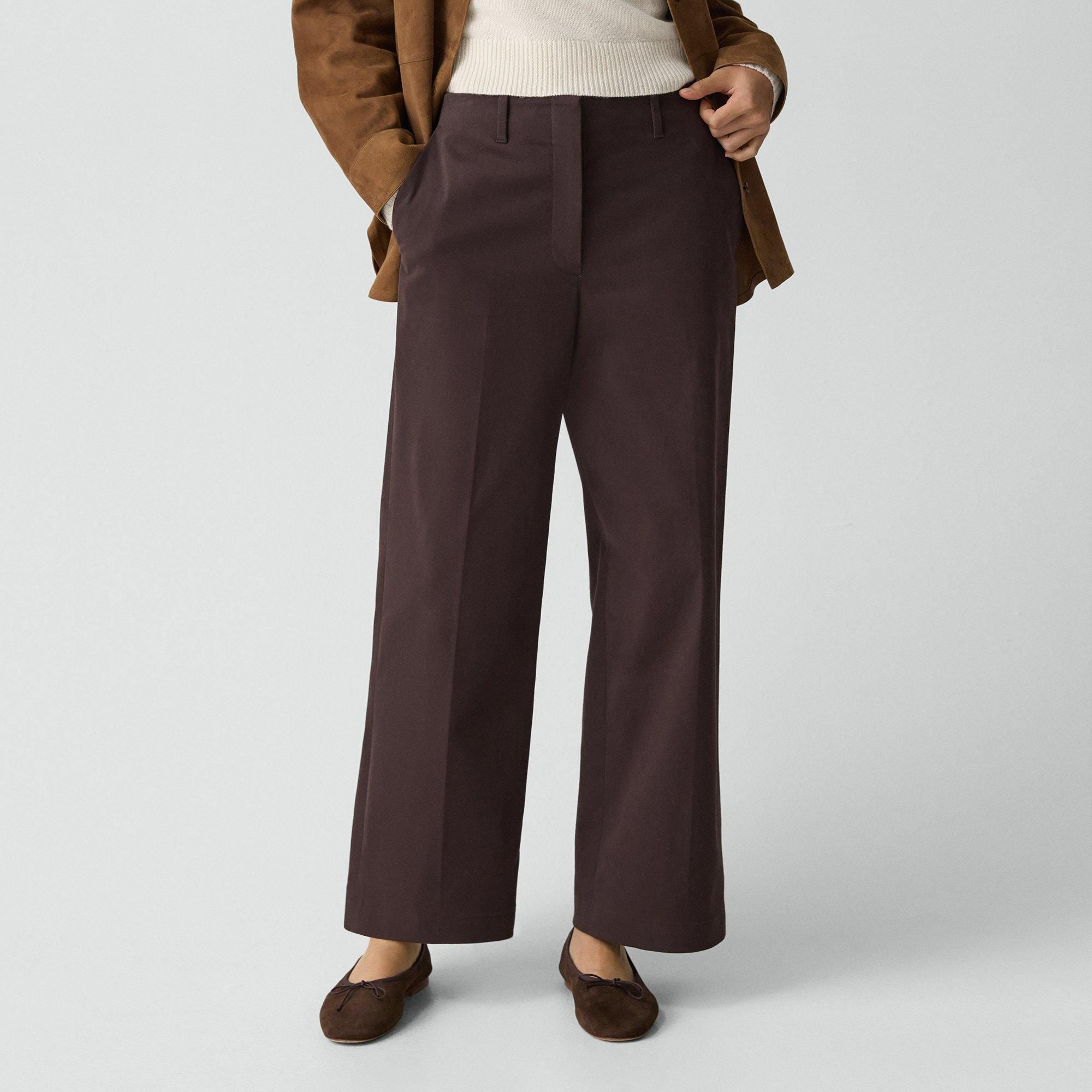 Classic Straight Pant in Brushed Chino - 5