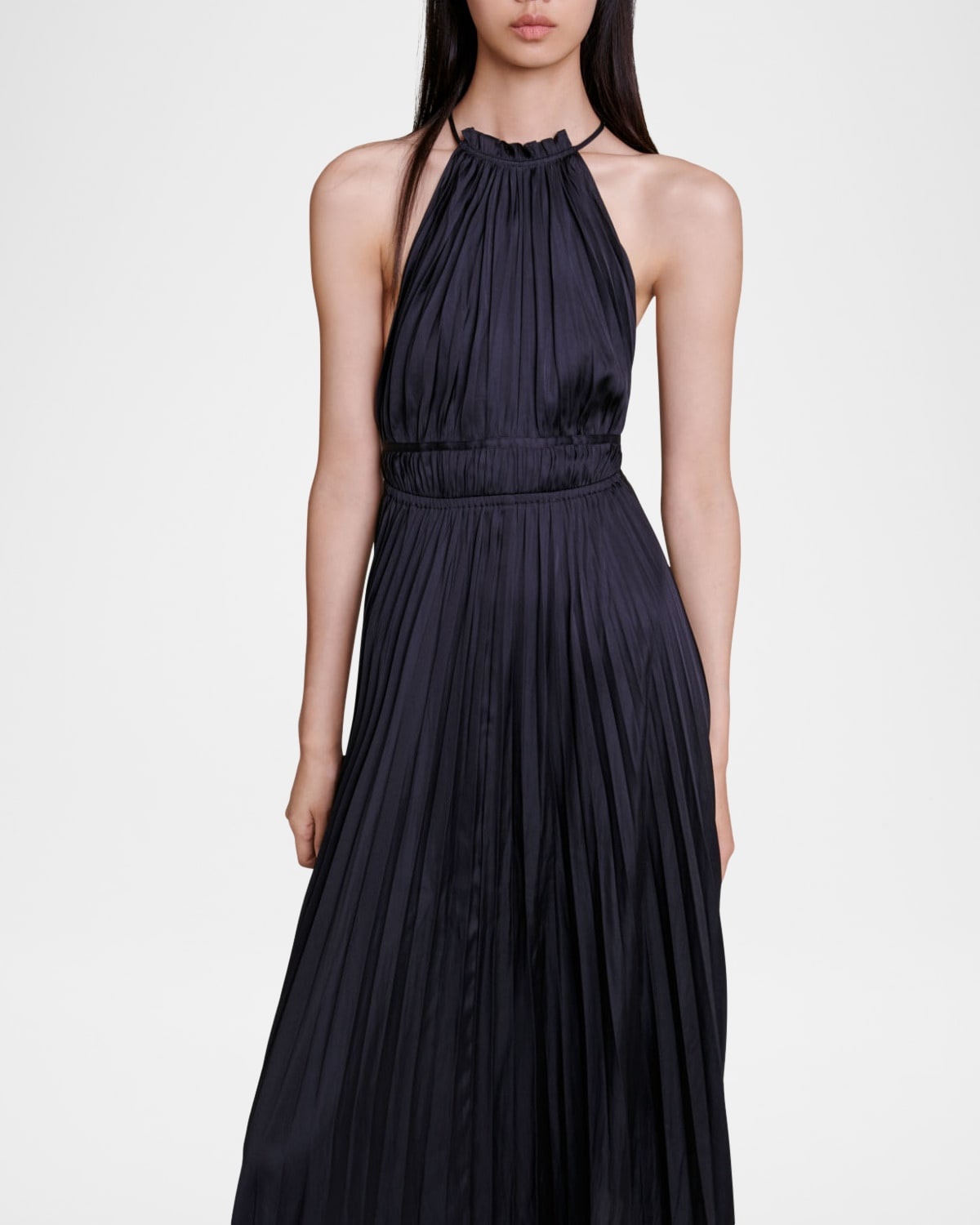 Revilly Pleated Maxi Dress - 2