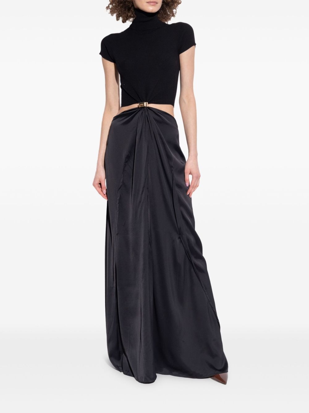 cut-out maxi dress - 3