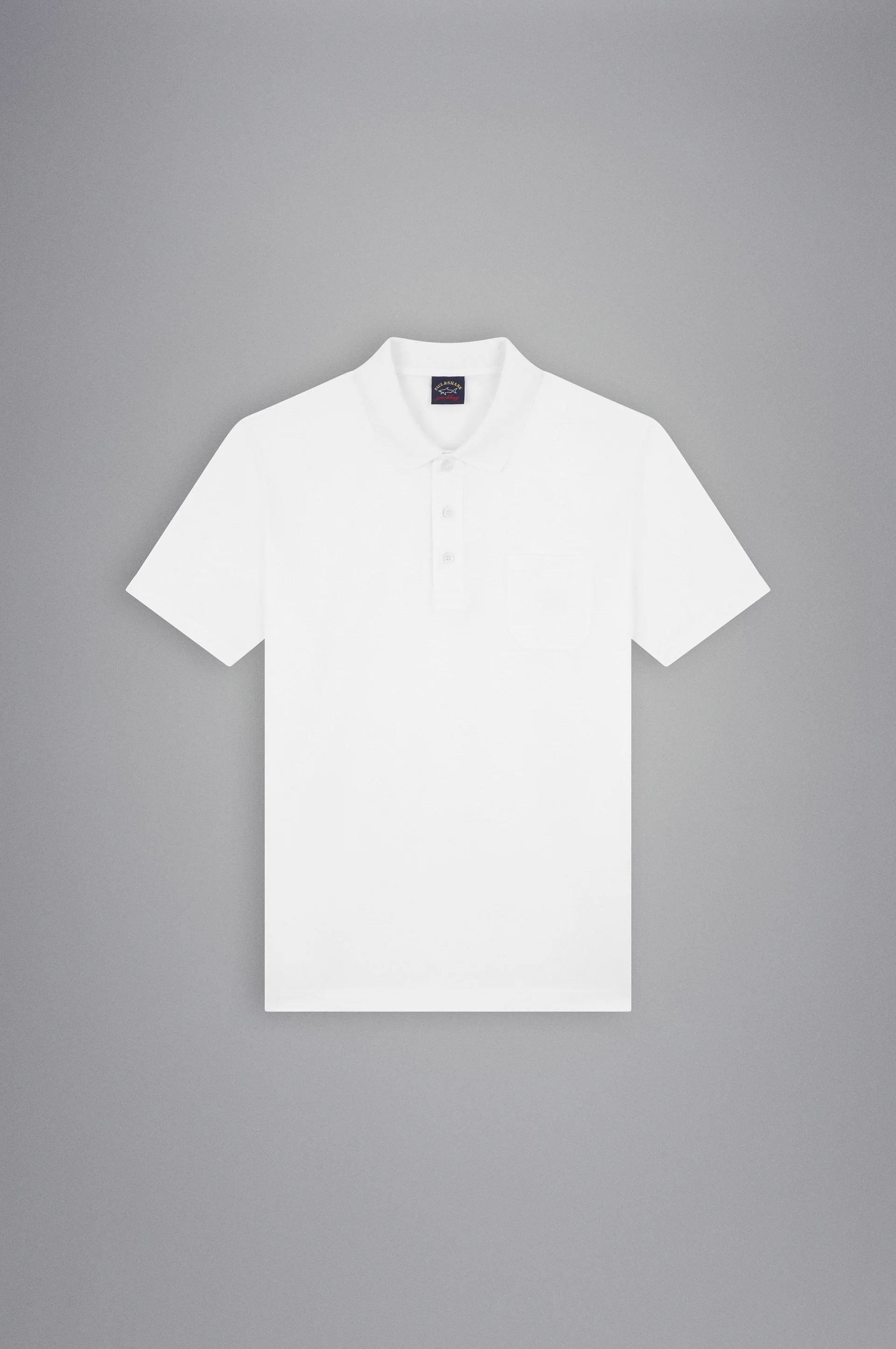 COTTON JERSEY POLO SHIRT WITH EMBROIDERED LOGO - 1