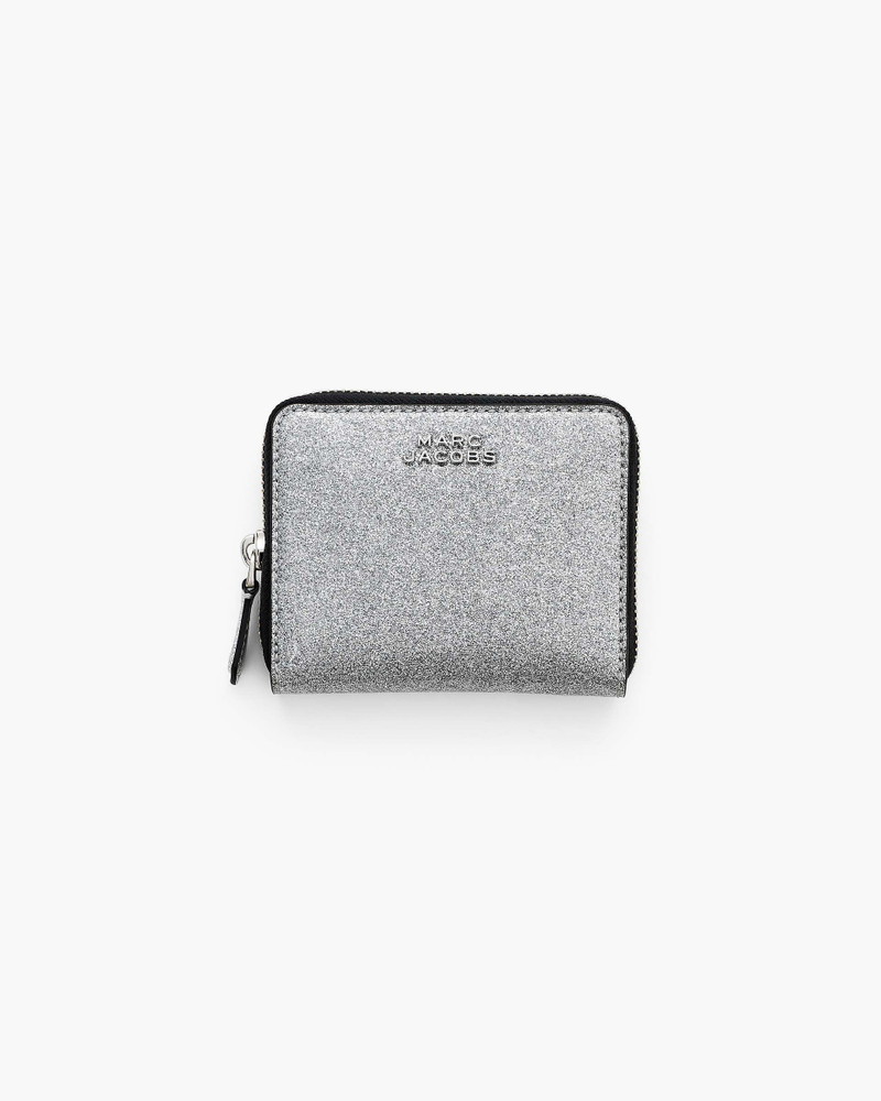 THE COATED GLITTER EVERYDAY SLIM COMPACT WALLET 1