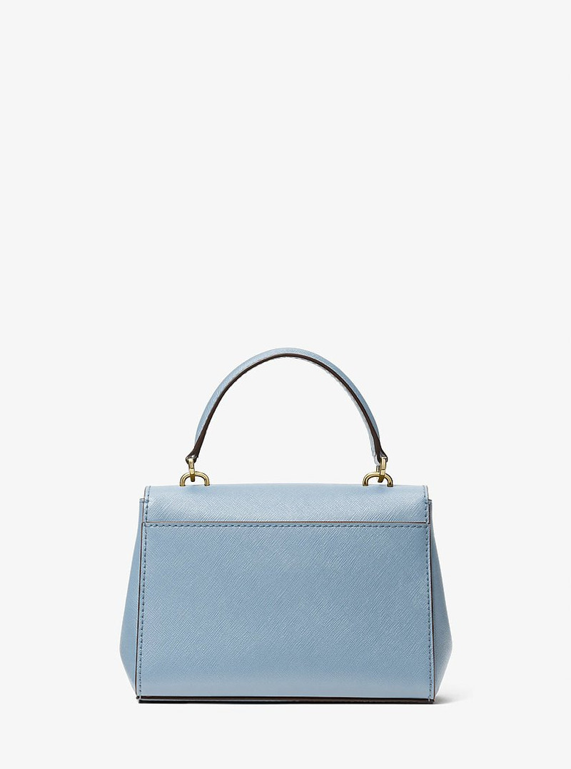 Ava Extra-Small Saffiano Leather Crossbody 5