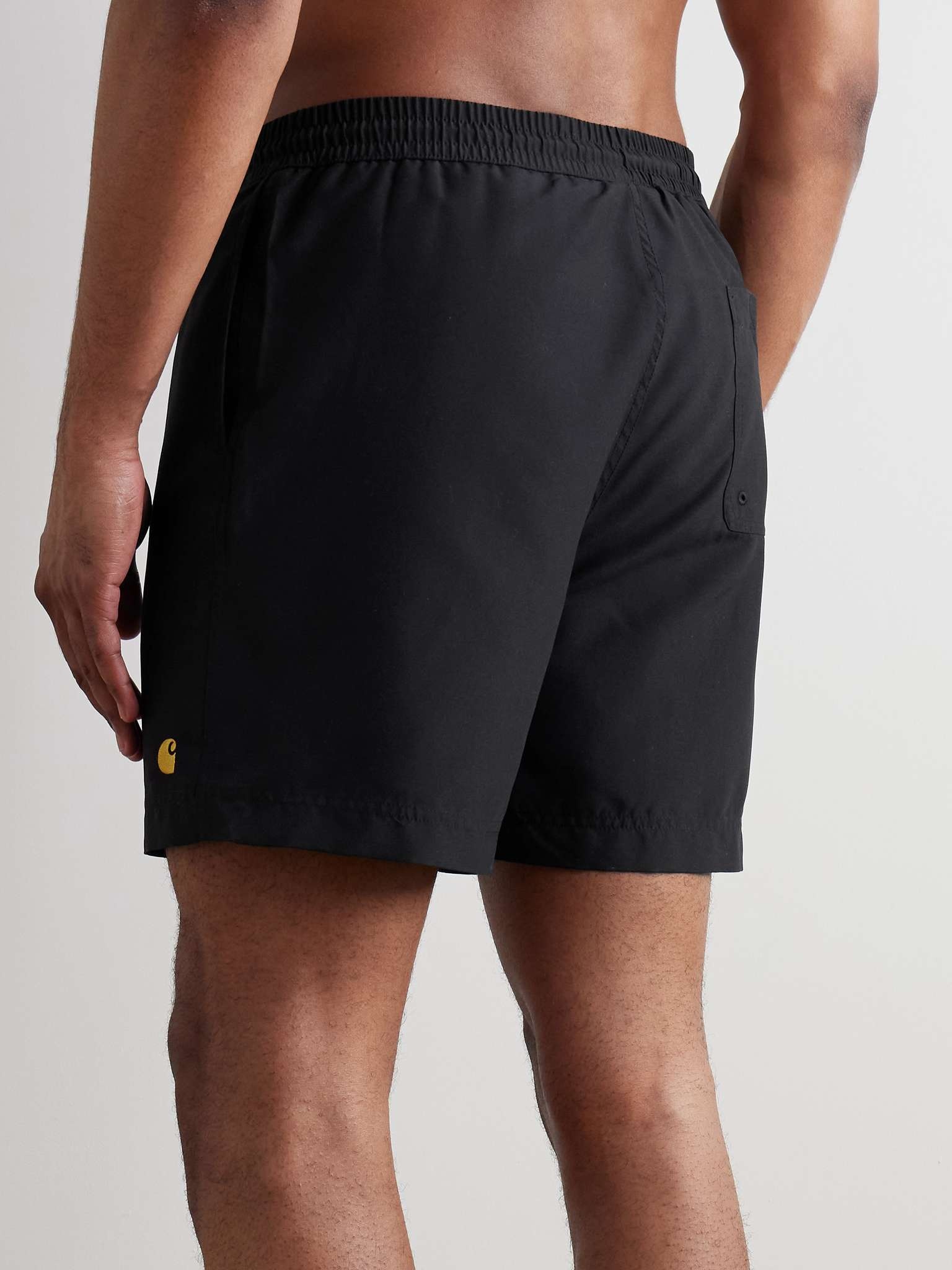 Chase Straight-Leg Mid-Length Logo-Embroidered Swim Shorts - 3