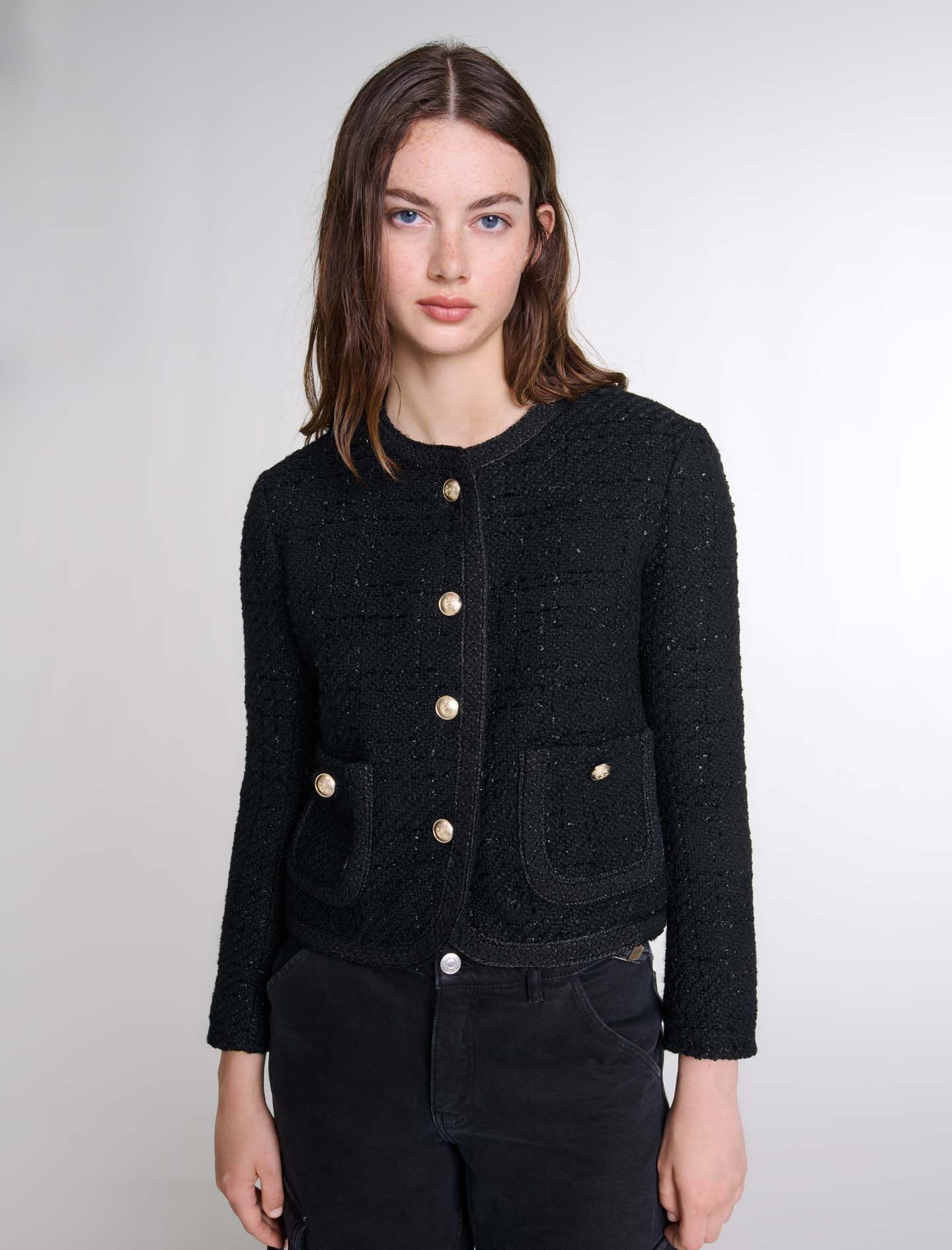 Short tweed jacket - 5