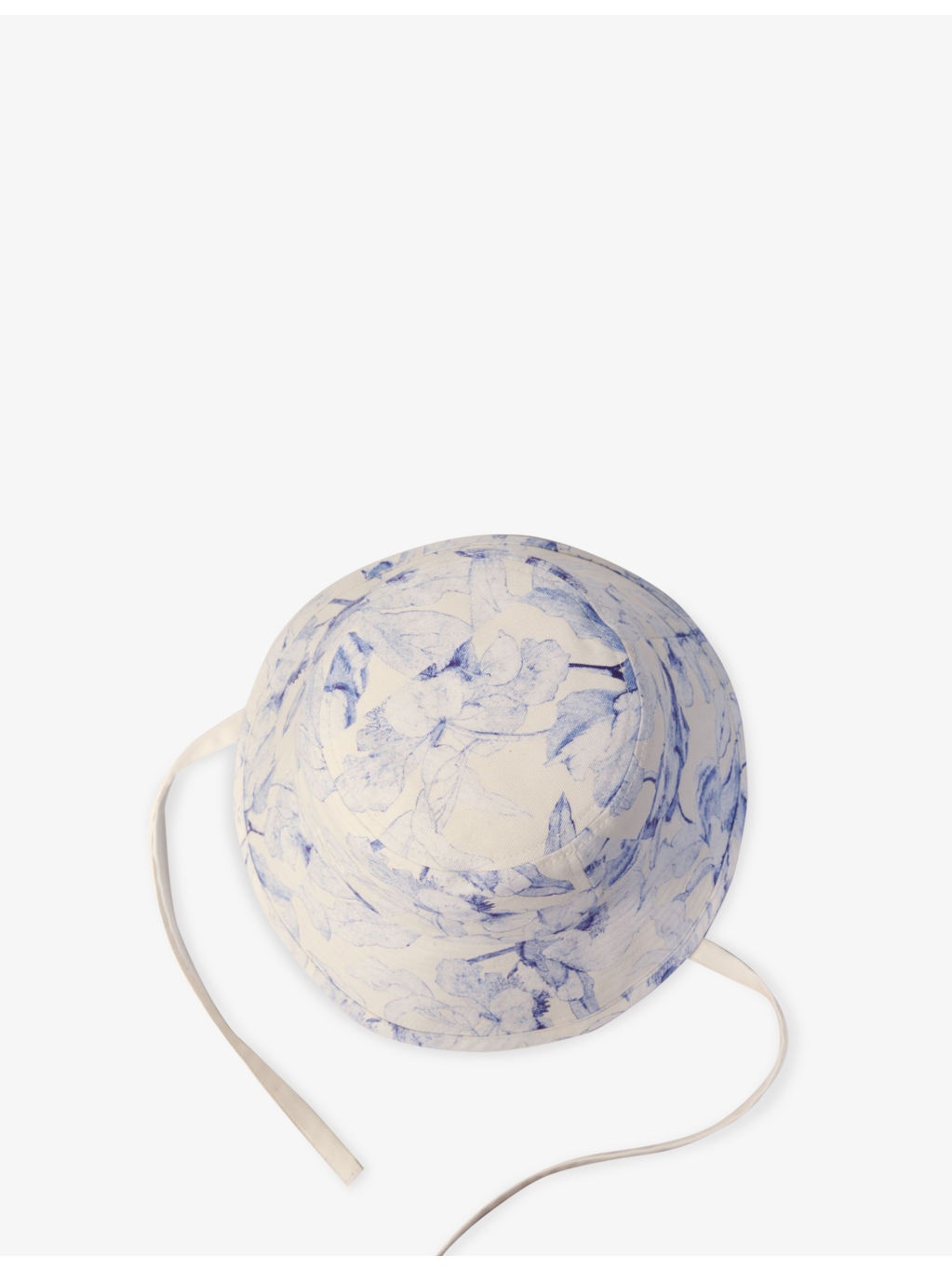 Watercolour-Print Logo-Embroidered Cotton Bucket Hat - 4