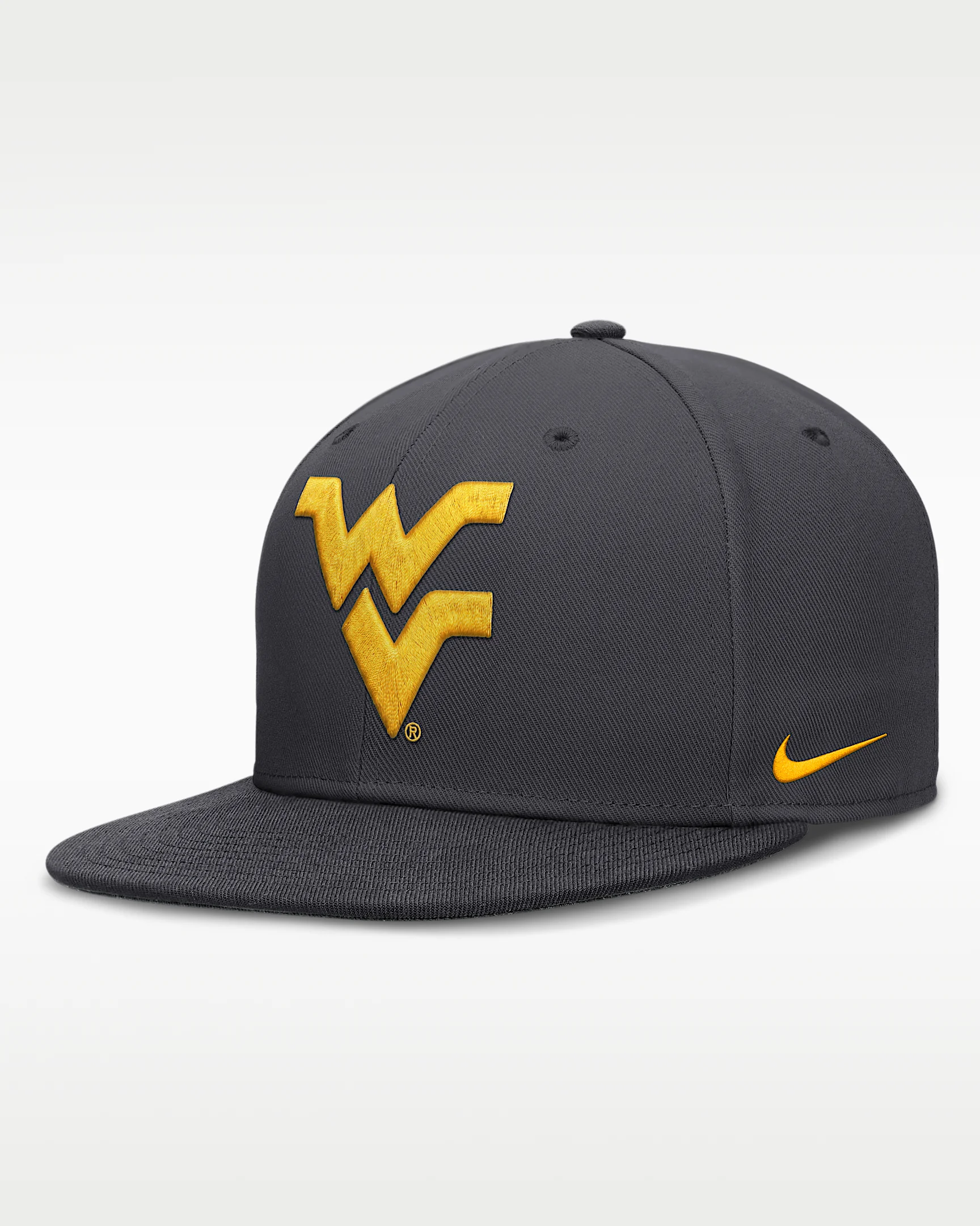 West Virginia Pro Men's Nike Dri-FIT College Fitted Hat - 1