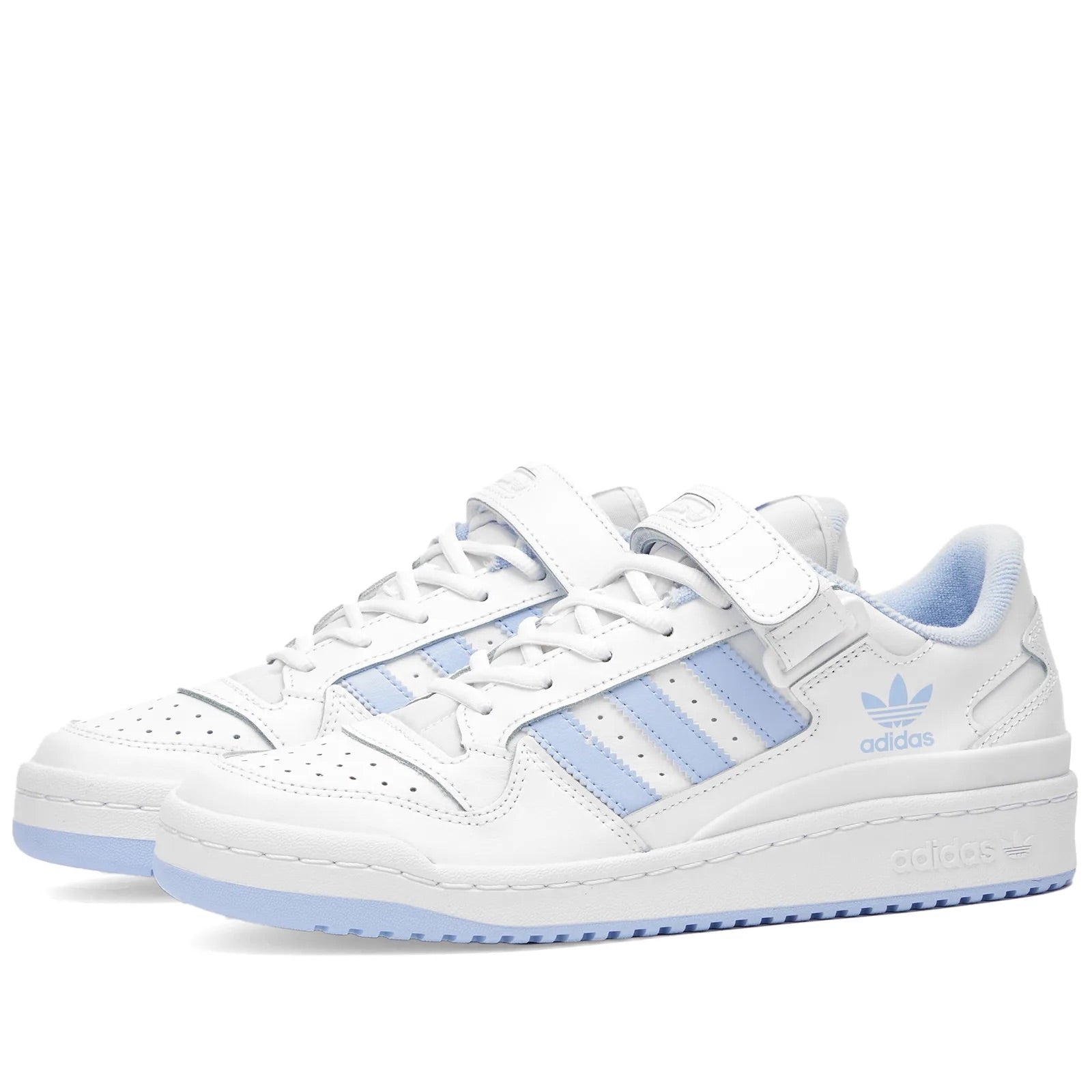 (WMNS) adidas originals Forum Low 'White Blue Dawn' HQ1913 - 2