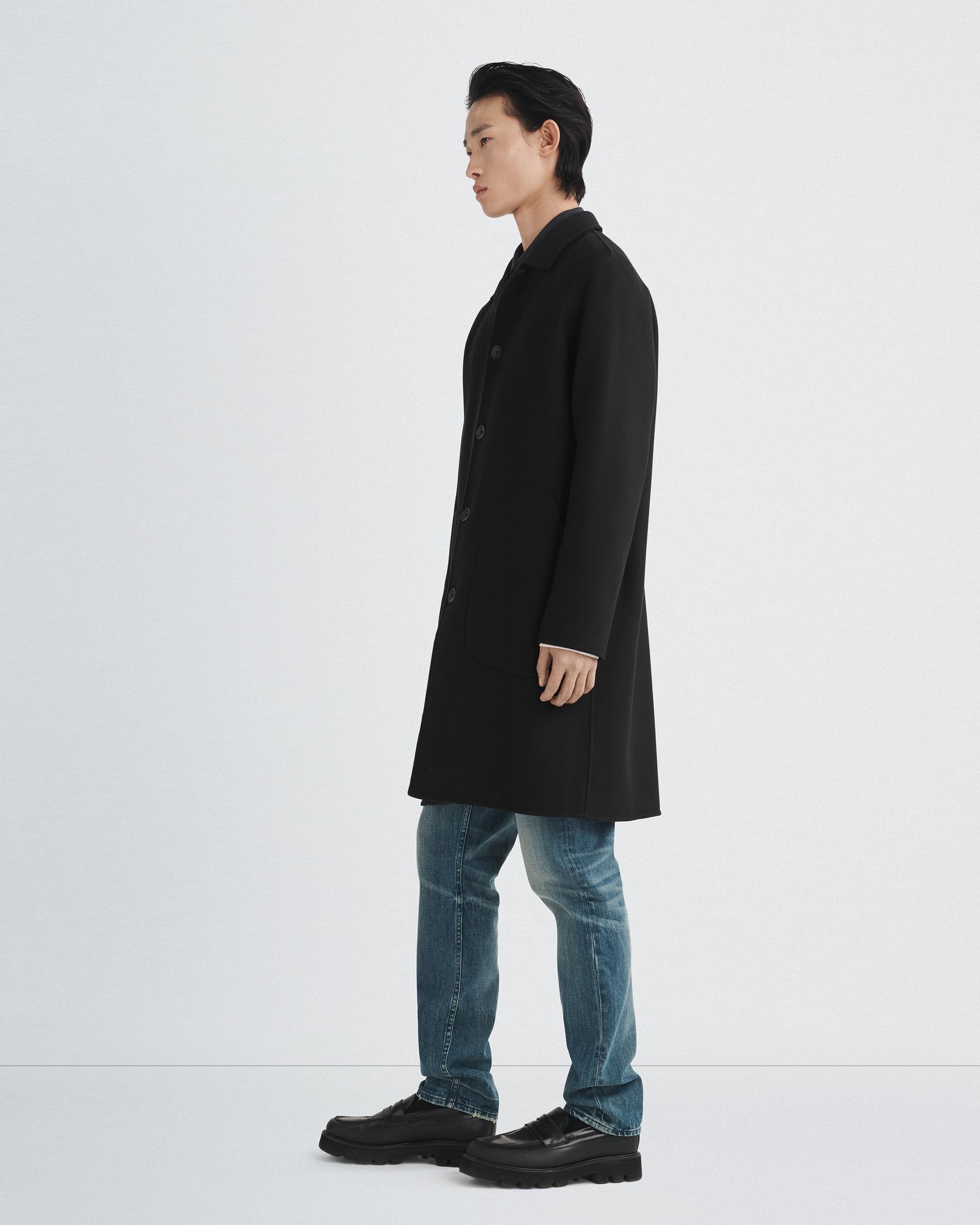 Leon Double Face Wool Car Coat
Relaxed Fit Coat - 4