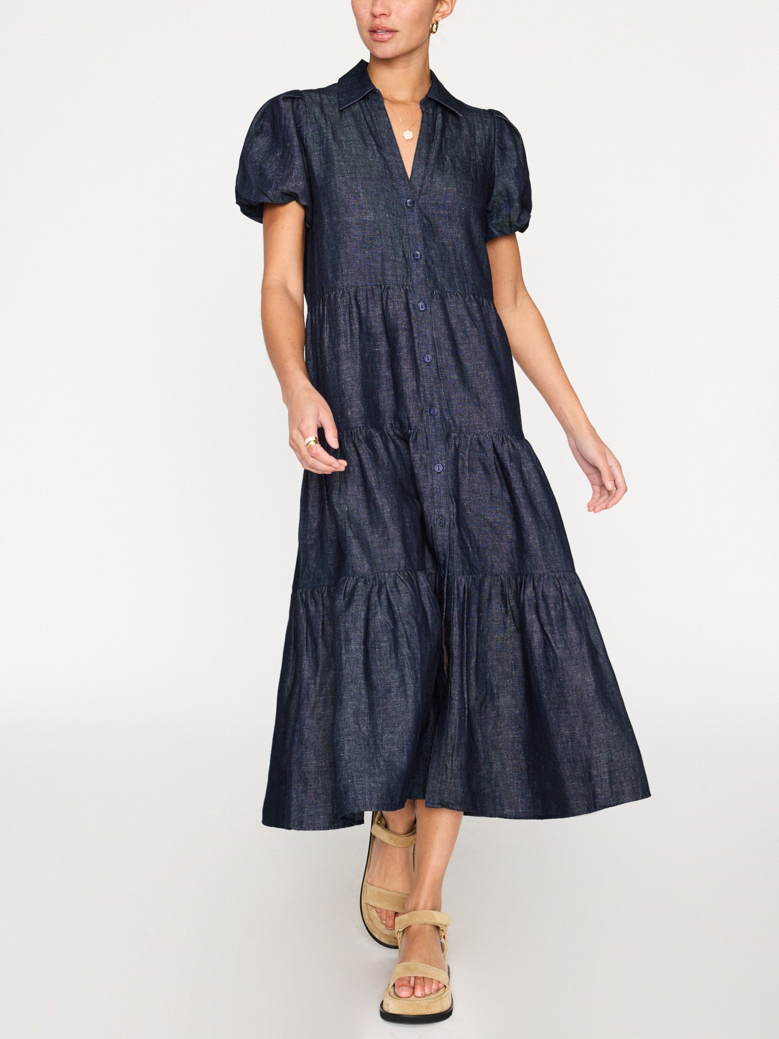 The Havana Indigo Dress - 4