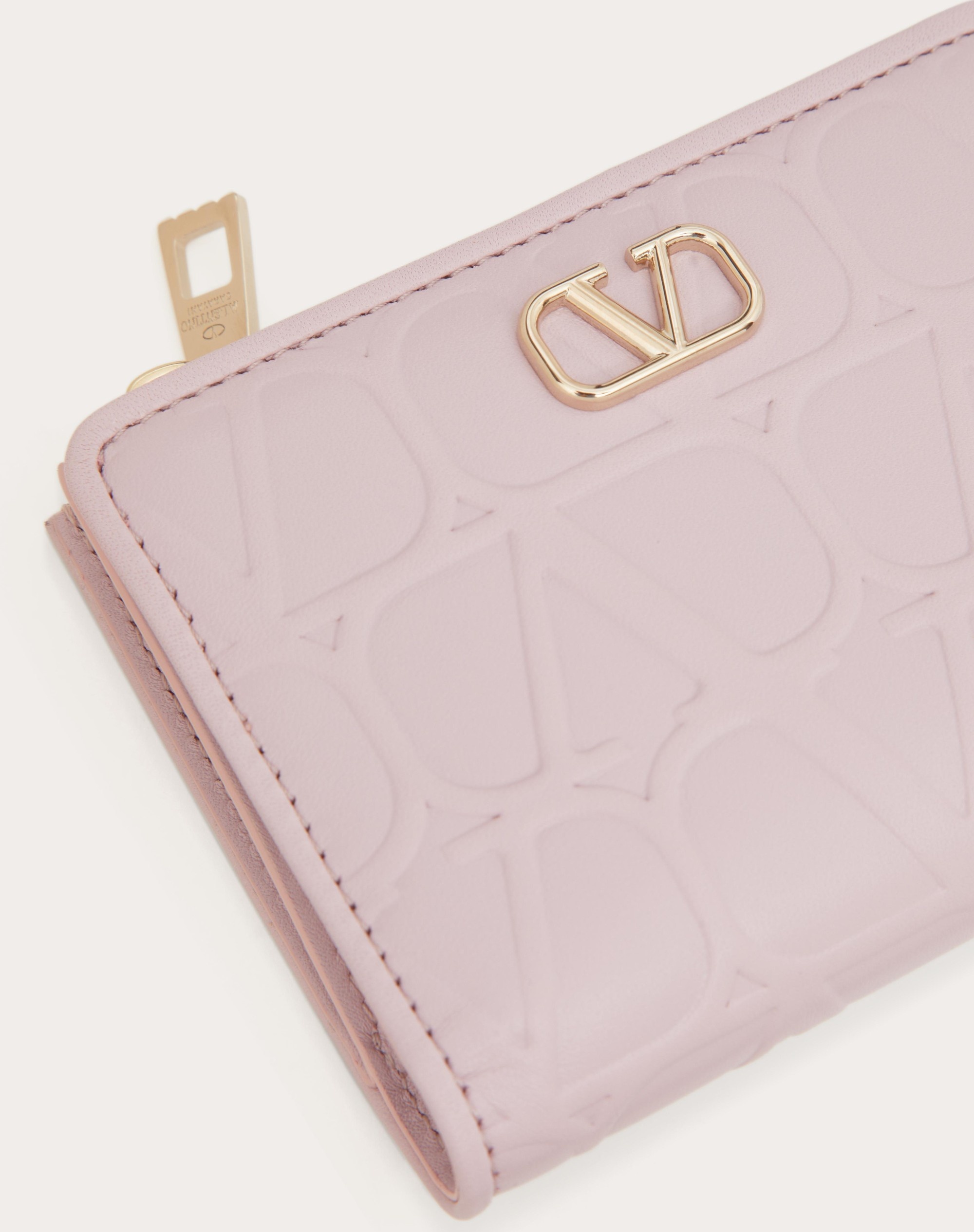 VALENTINO GARAVANI LEATHER TOILE ICONOGRAPHE WALLET IN CALFSKIN - 2