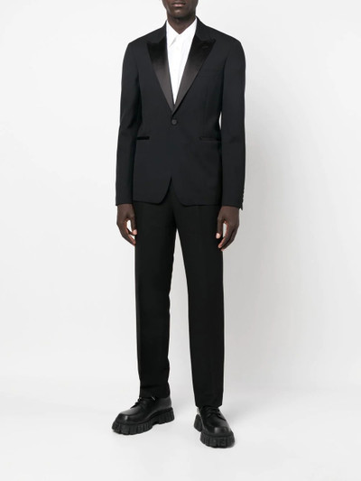 Alexander McQueen single-breasted fitted blazer outlook