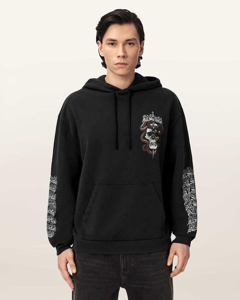 ARAKNID LONG SLEEVE COTTON HOODIE 4