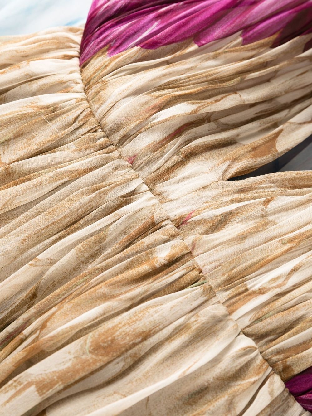 Golden Wings draped gown - 4