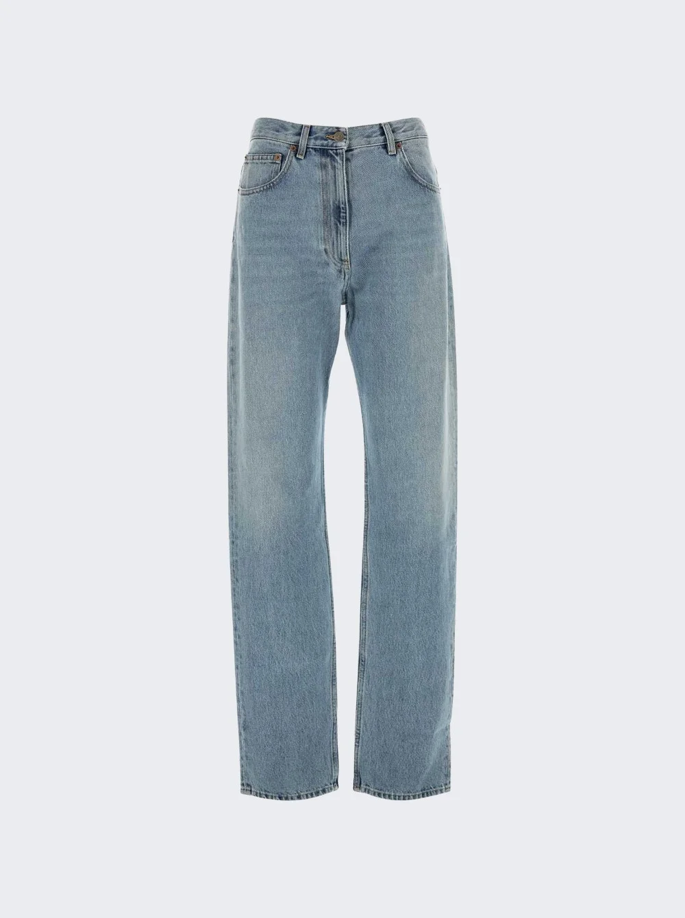 5 Pocket Denim Denim Blu Lav Chiaro - 1