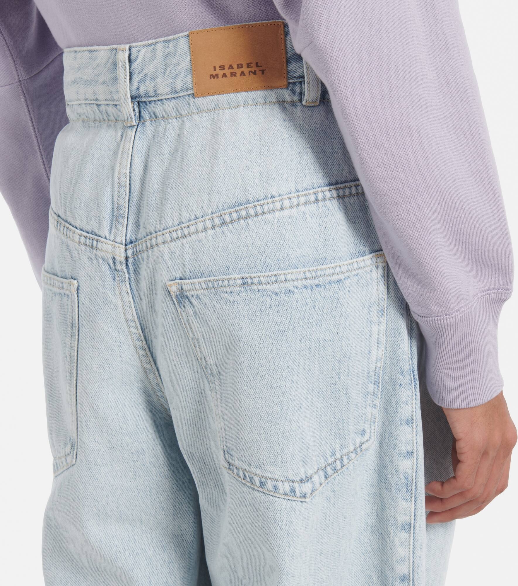 Rachelle mid-rise wide-leg jeans - 6