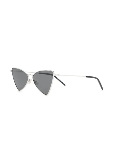 SAINT LAURENT angular cat-eye sunglasses outlook