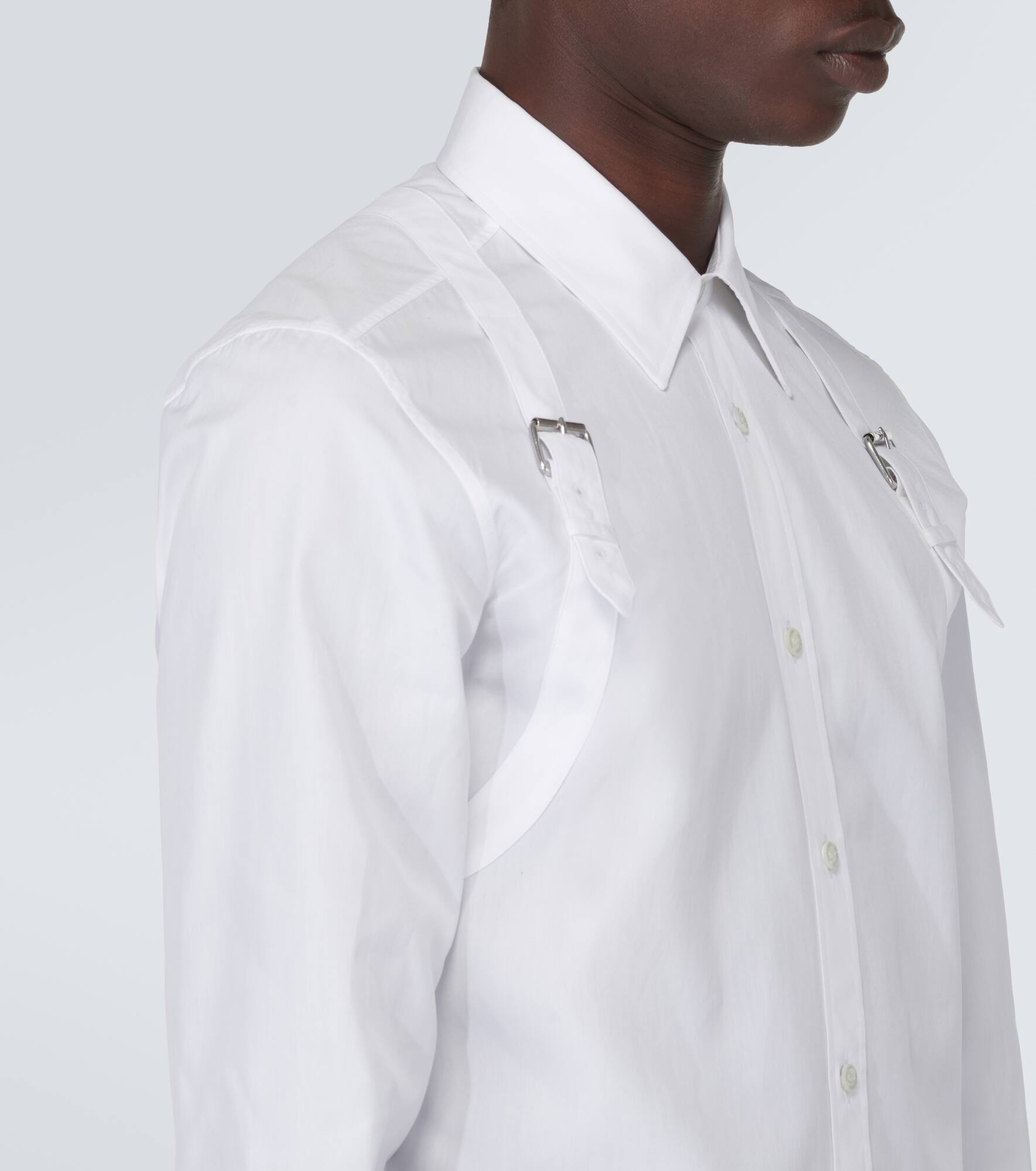 Harness cotton poplin shirt - 5