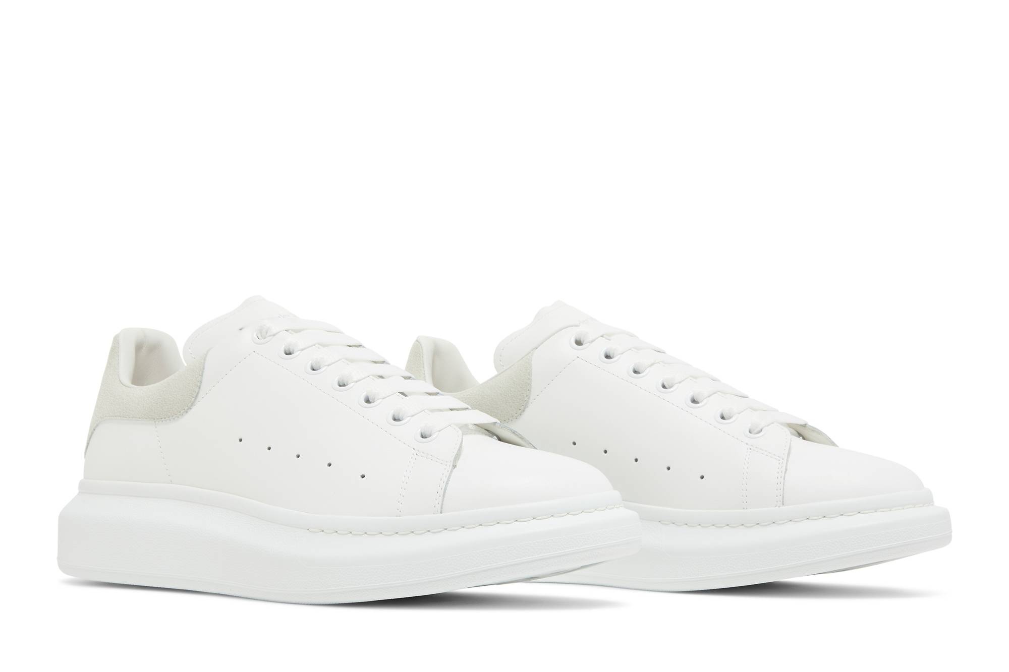 Alexander McQueen Oversized Sneaker 'White Grey' - 8