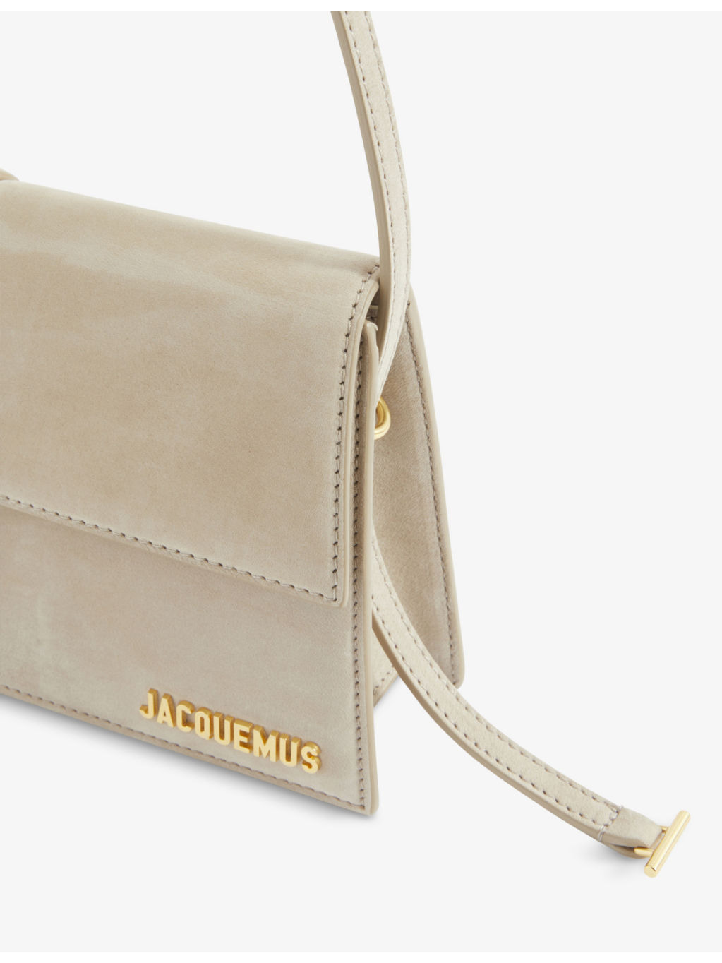 Le Bambino Long suede shoulder bag - 5