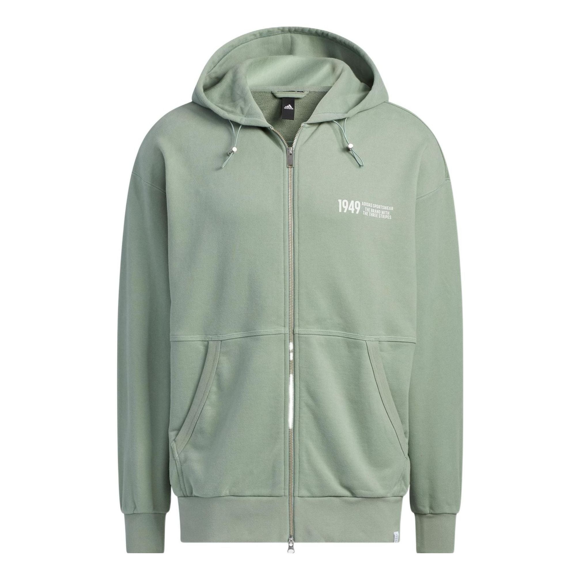 adidas Verbiage Hoodies 'Olive Green' IK3510 - 1