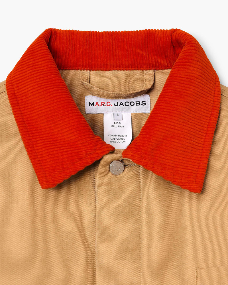 THE A.P.C. X MARC JACOBS STONED CANVAS UNISEX JACKET 7