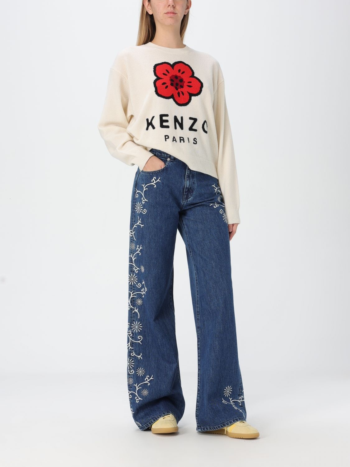 KENZO Jeans woman Kenzo | giglio | REVERSIBLE