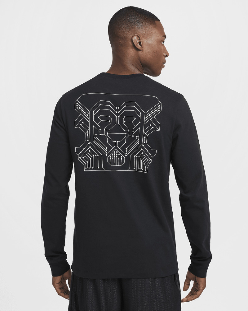 Nike LeBron Men's Max90 Long-Sleeve Basketball T-Shirt outlook