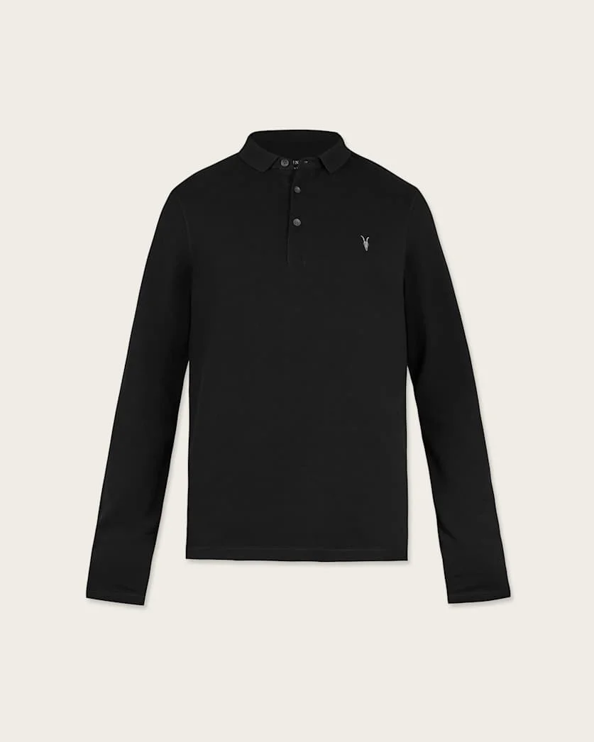 REFORM LONG SLEEVE RAMSKULL POLO SHIRT - 1