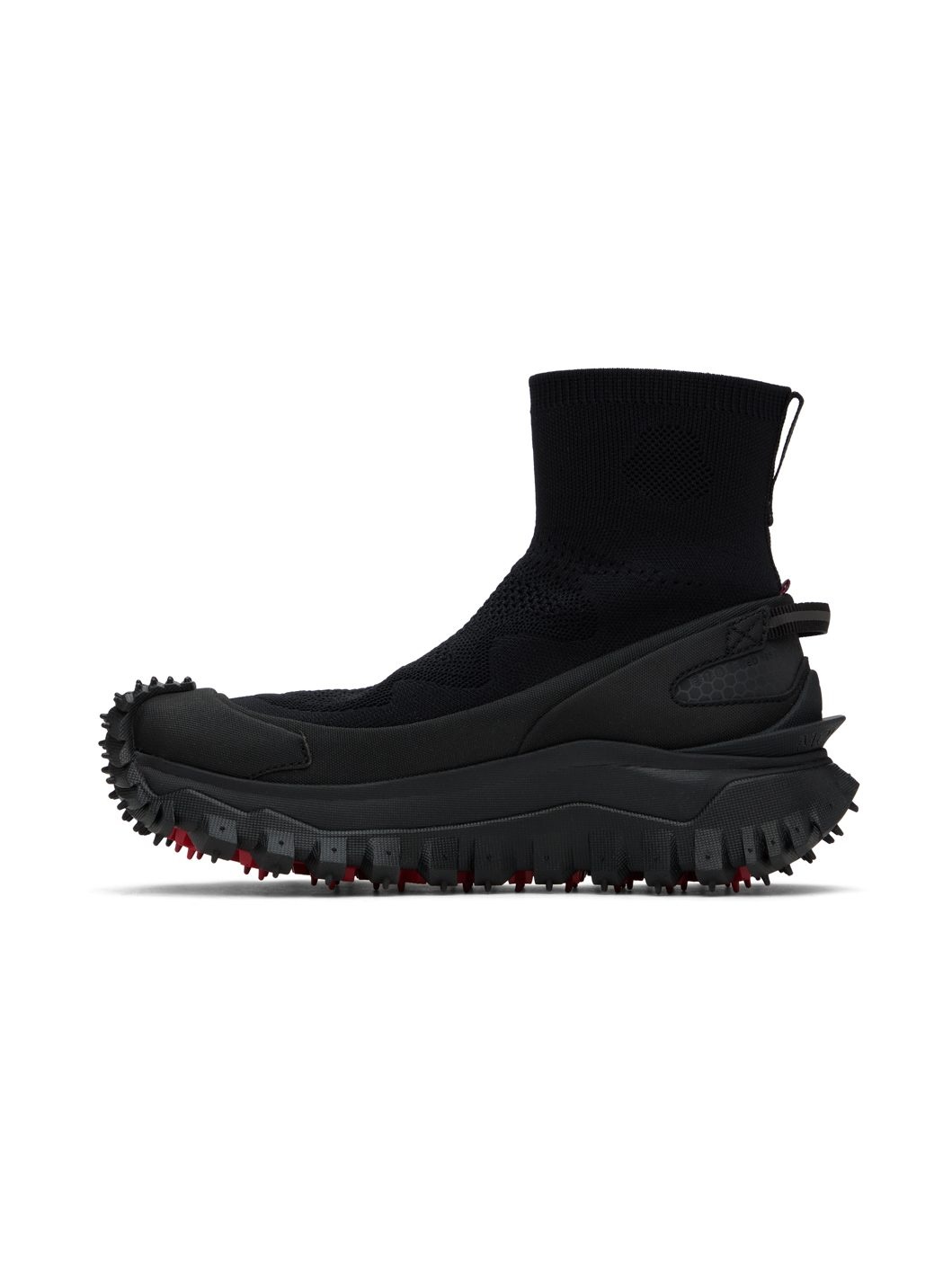 Black Trailgrip Knit High Top Sneakers - 3