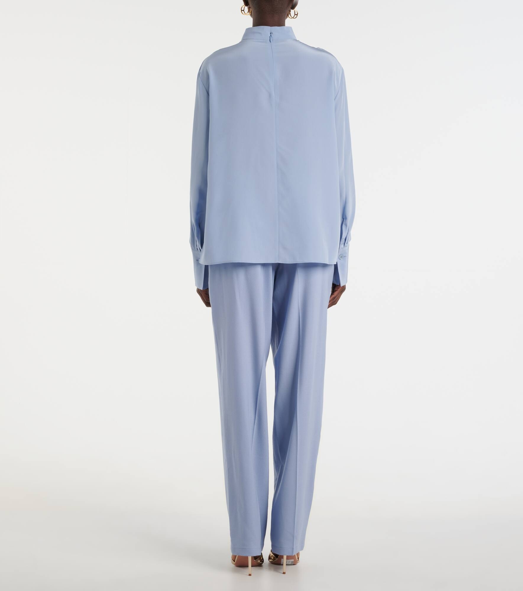 Bailie silk crêpe de chine blouse - 3