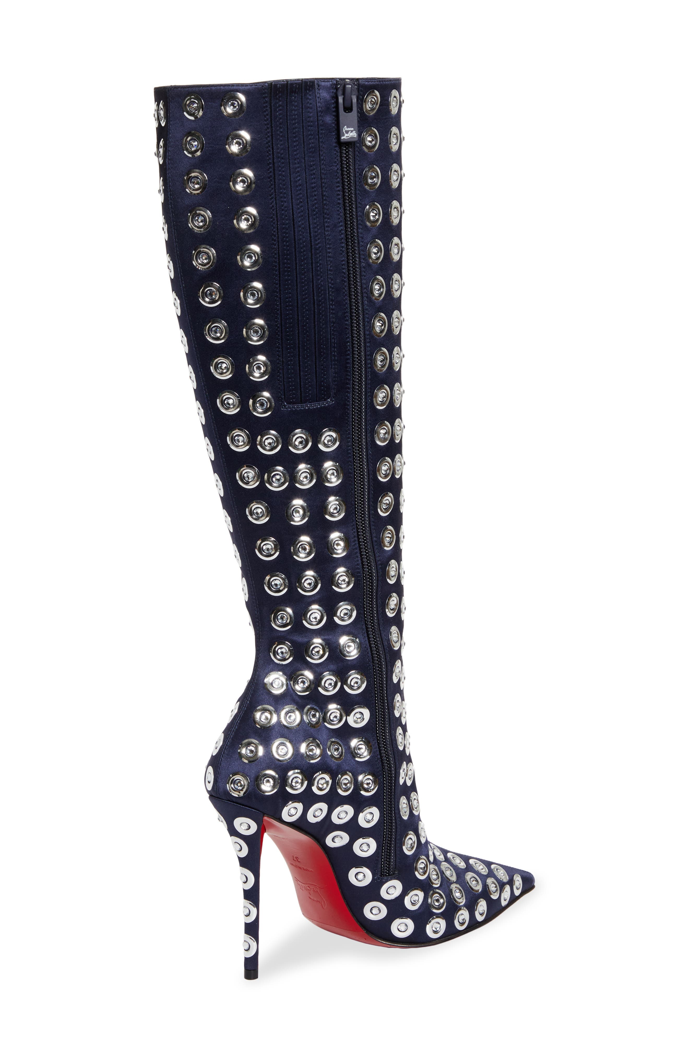 Christian Louboutin Miss Z Boum Boum Boot in Zaffiro at Nordstrom - 2