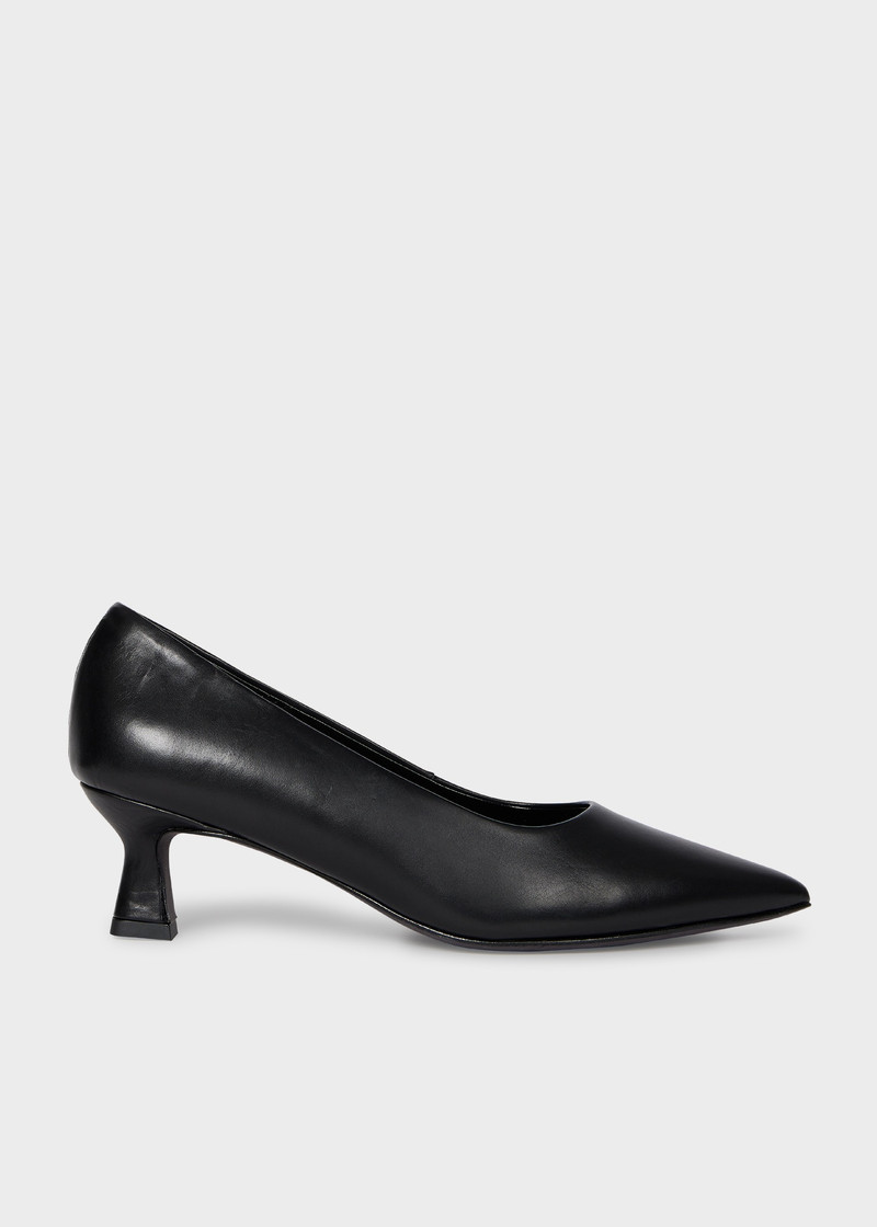 Women's Black 'Sonora' Heel Court Shoes 1
